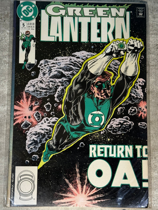 1990 - DC Comics - Green Lantern, Vol. 3 #5 Var. A - VF+ - Eng 1