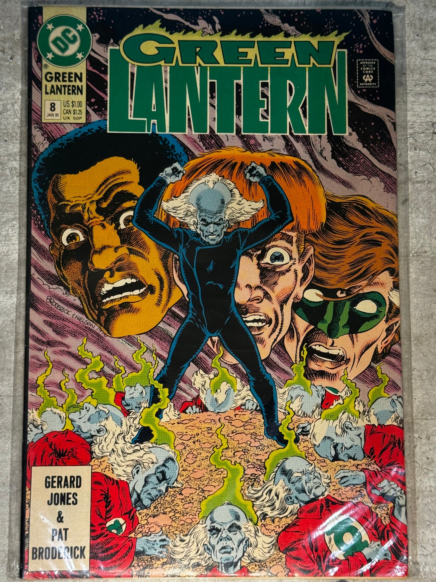 1990 - DC Comics - Green Lantern, Vol. 3 #8 Var. A - VF+ - Eng 1