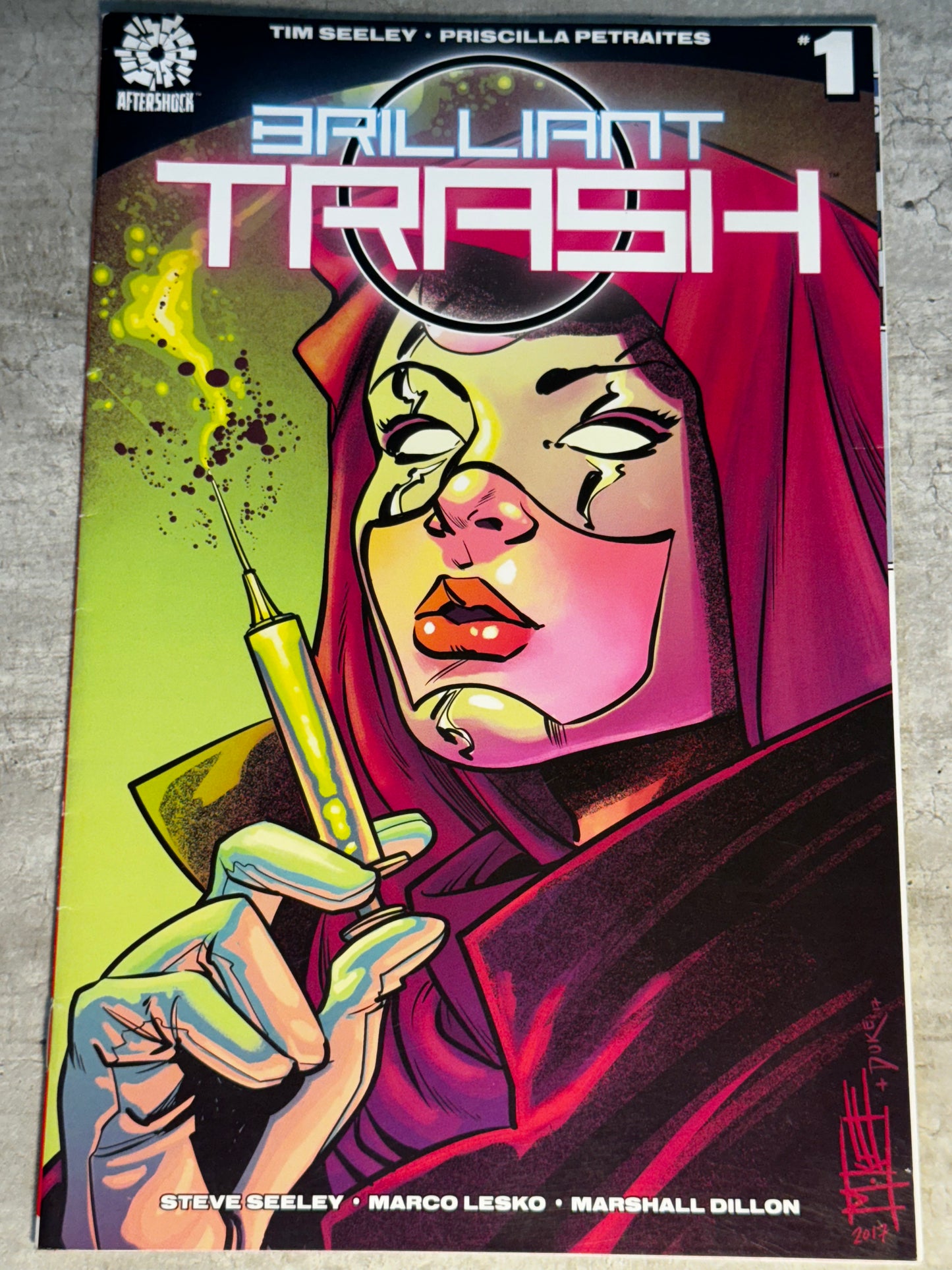 2017 - AfterShock Comics - Brilliant Trash #1 Var. A - NM+ - Eng 1