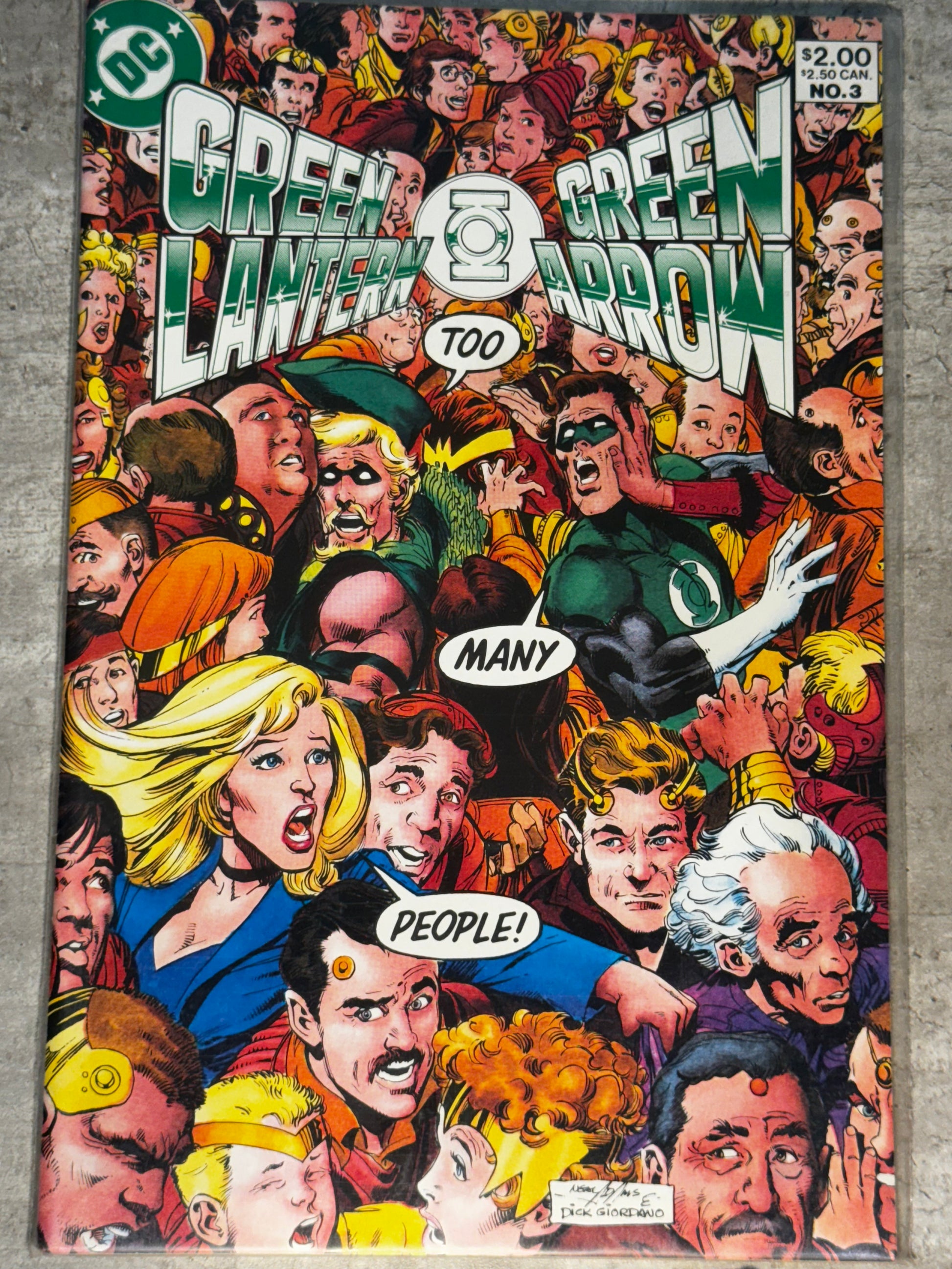 1983 - DC Comics - Green Lantern / Green Arrow #3 - NM- - Eng 1