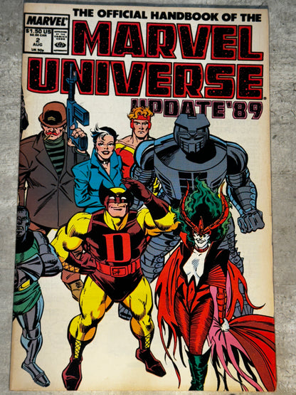 1989 - Marvel Comics - The Official Handbook of the Marvel Universe: Update '89 #2 - VF - Eng 1