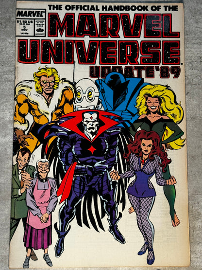 1989 - Marvel Comics - The Official Handbook of the Marvel Universe: Update '89 #5 - VF - Eng 1