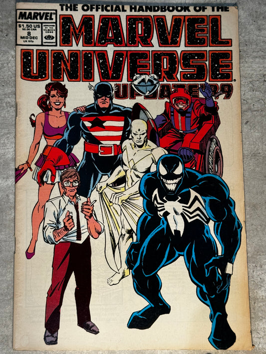 1989 - Marvel Comics - The Official Handbook of the Marvel Universe: Update '89 #8 - VF - Eng 1