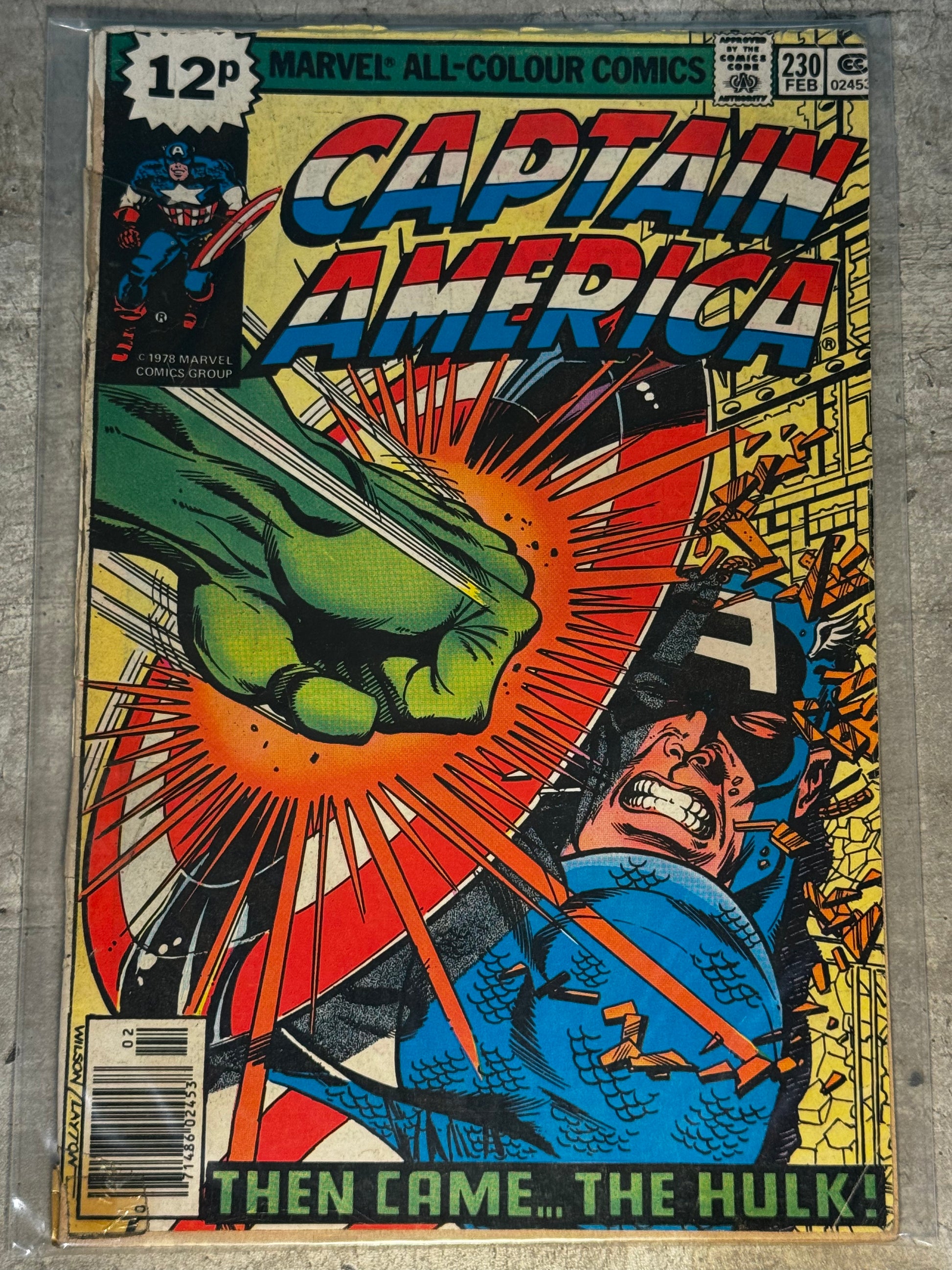 1979 - Marvel Comics - Captain America, Vol. 1 #230 Var. C - VF/NM - Eng 1