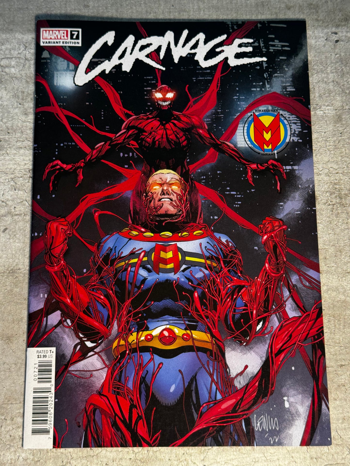 2022 - Marvel Comics - Carnage, Vol. 3 #7 Var. B - NM+ - Eng 1