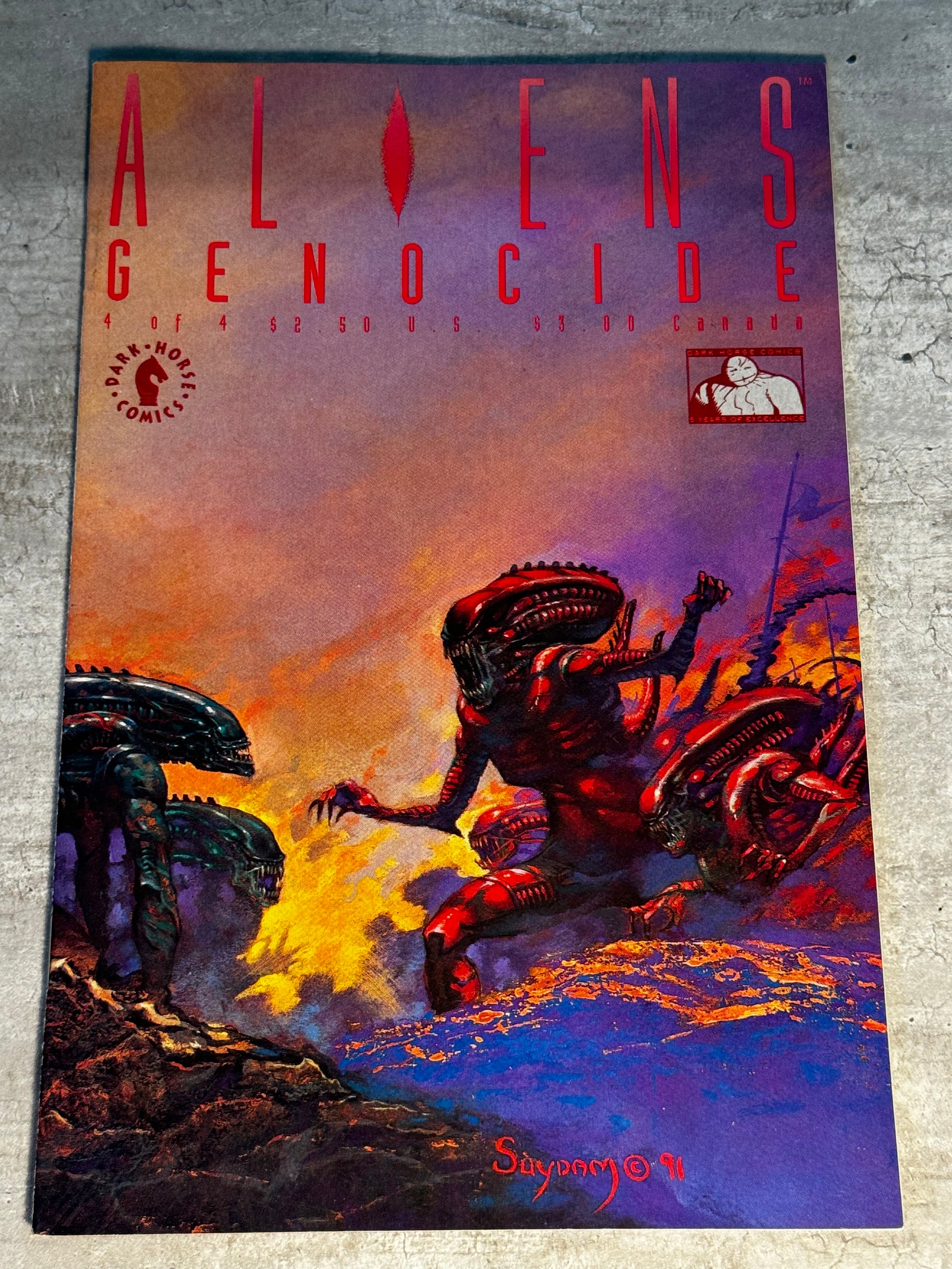 1992 - Dark Horse Comics - Aliens: Genocide #4 - NM+ - Eng 1