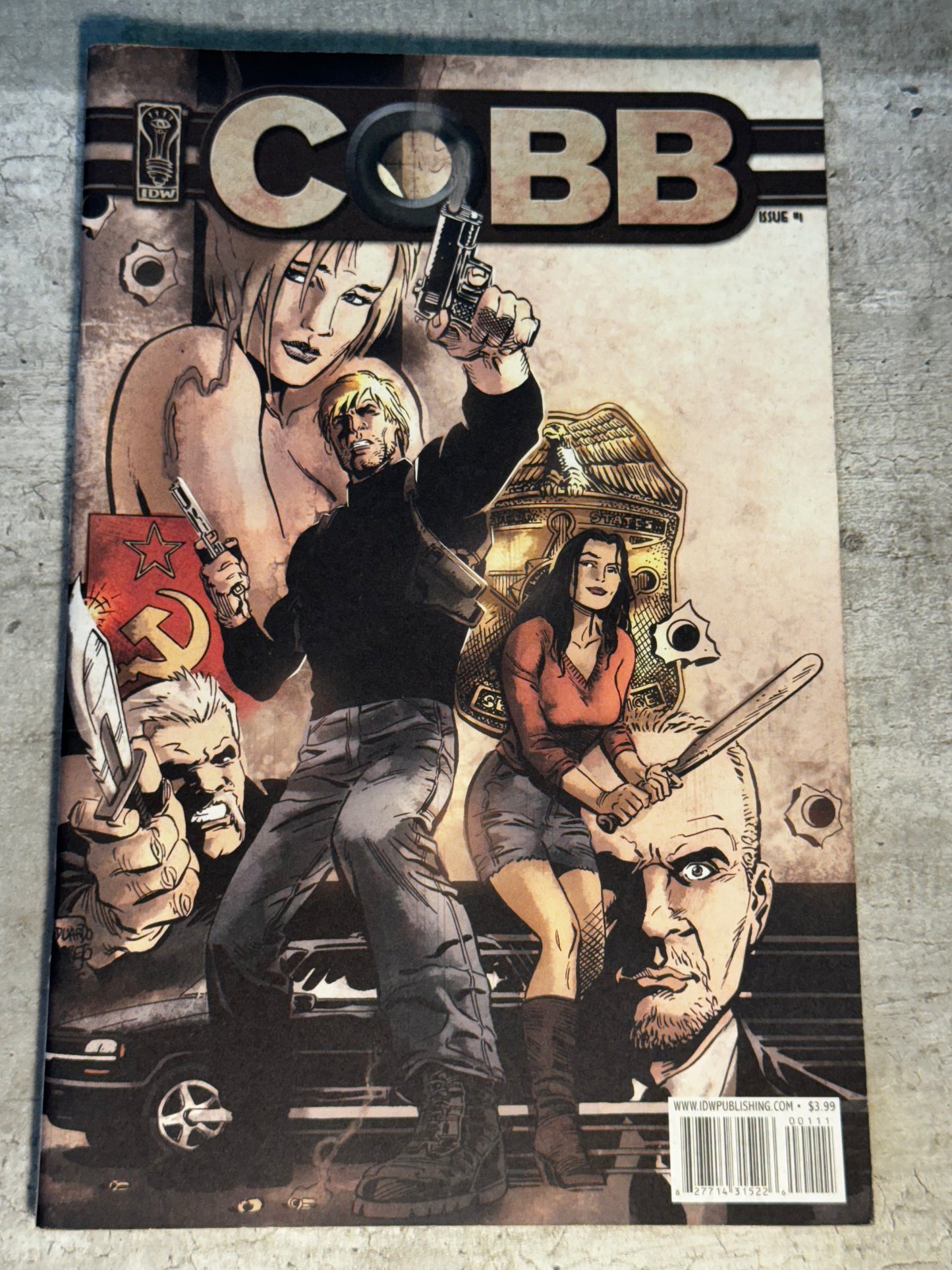 2006 - IDW Publishing - Cobb #1 Var. A - NM+ - Eng 1