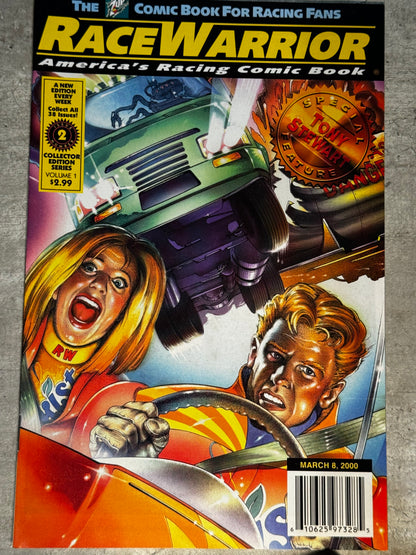 2000 - Custom Comics Of America - RaceWarrior America's Racing Comic Book #2 - NM+ - Eng 1