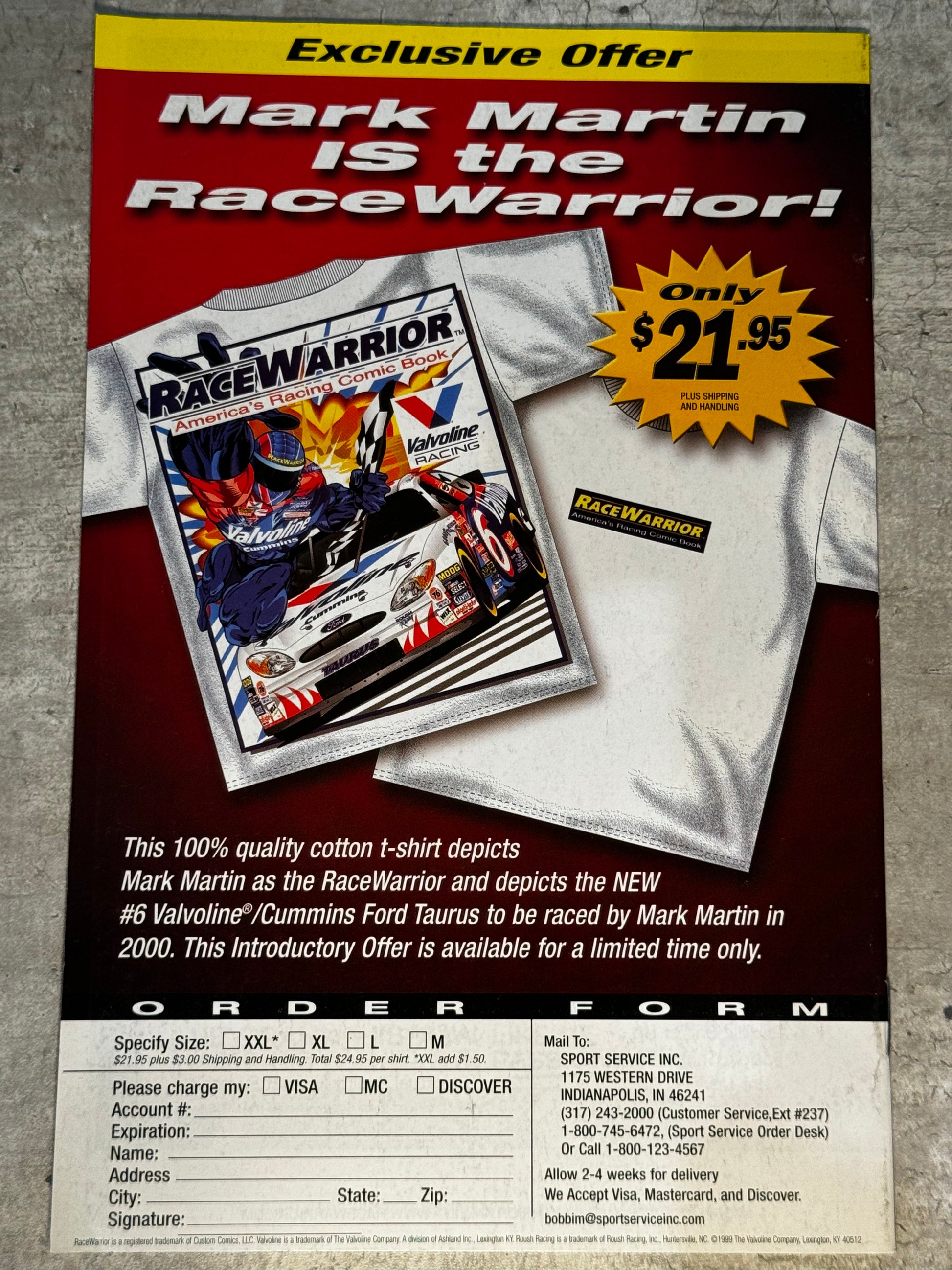 2000 - Custom Comics Of America - RaceWarrior #4 - NM+ - Eng 2