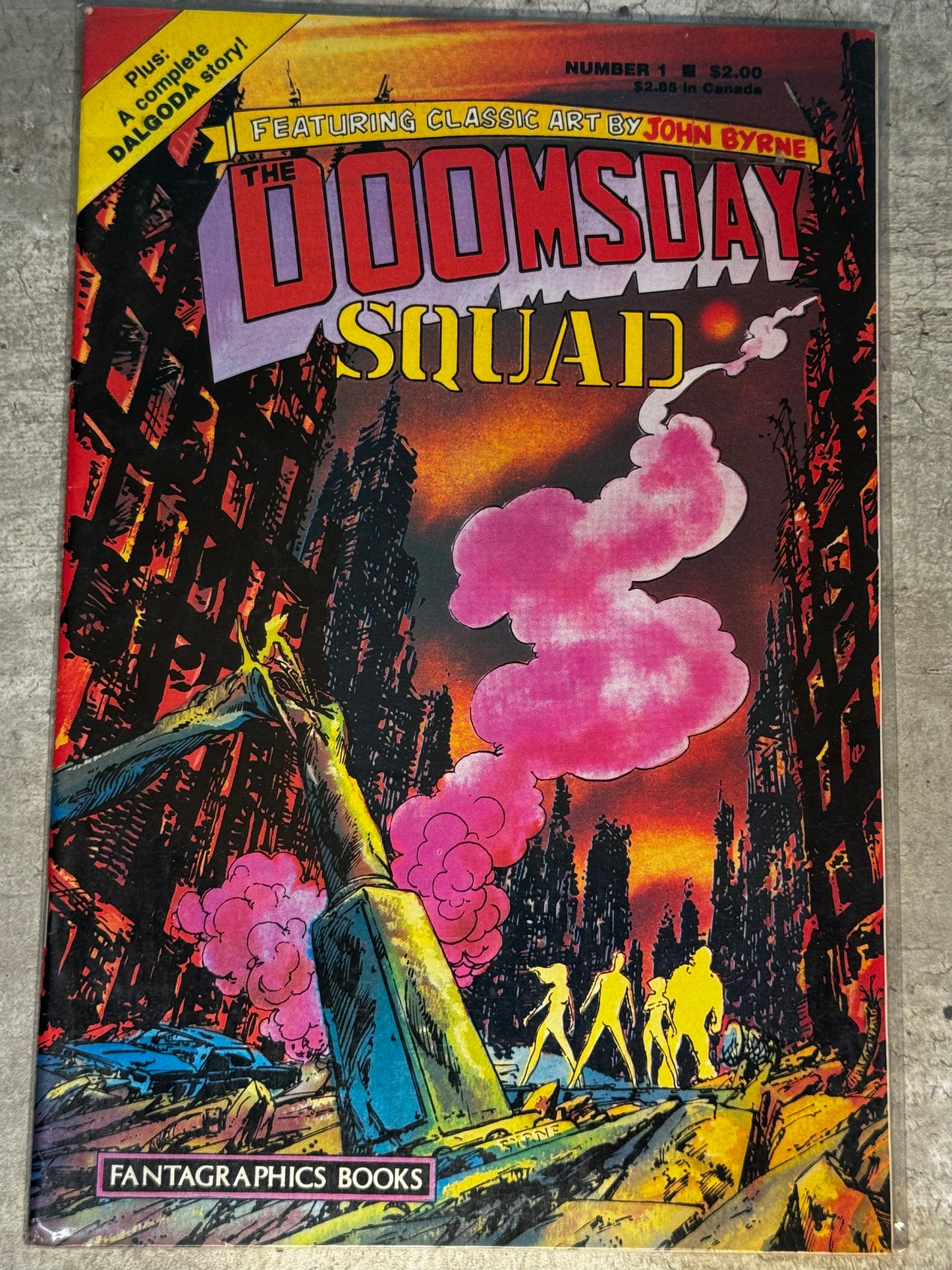 1986 - Fantagraphics - Doomsday Squad #1 - VF+ - Eng 1