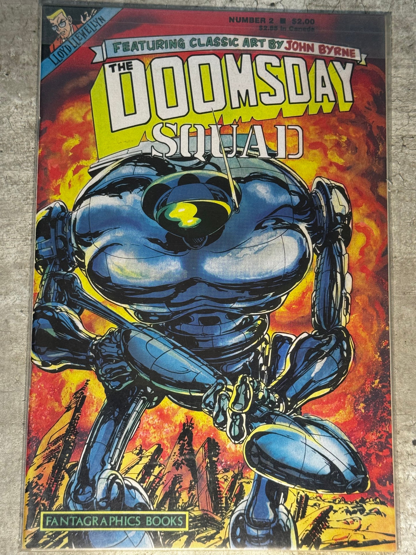 1986 - Fantagraphics - Doomsday Squad #2 - VF+ - Eng 1