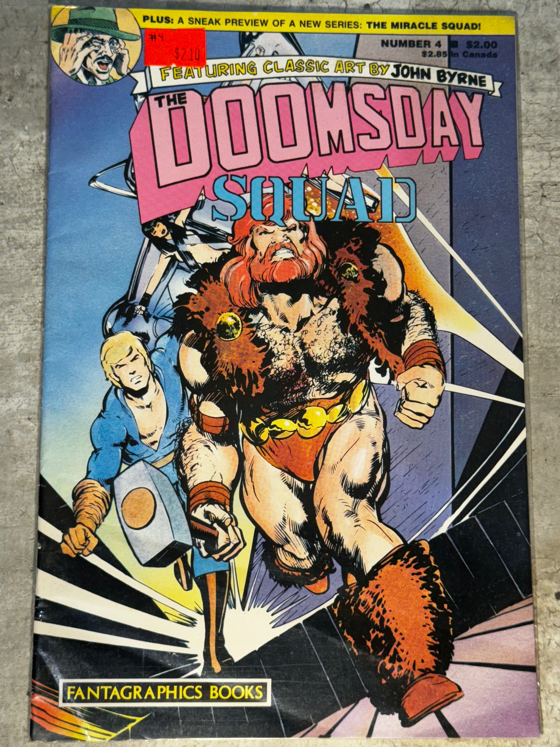 1986 - Fantagraphics - Doomsday Squad #4 - VF+ - Eng 1