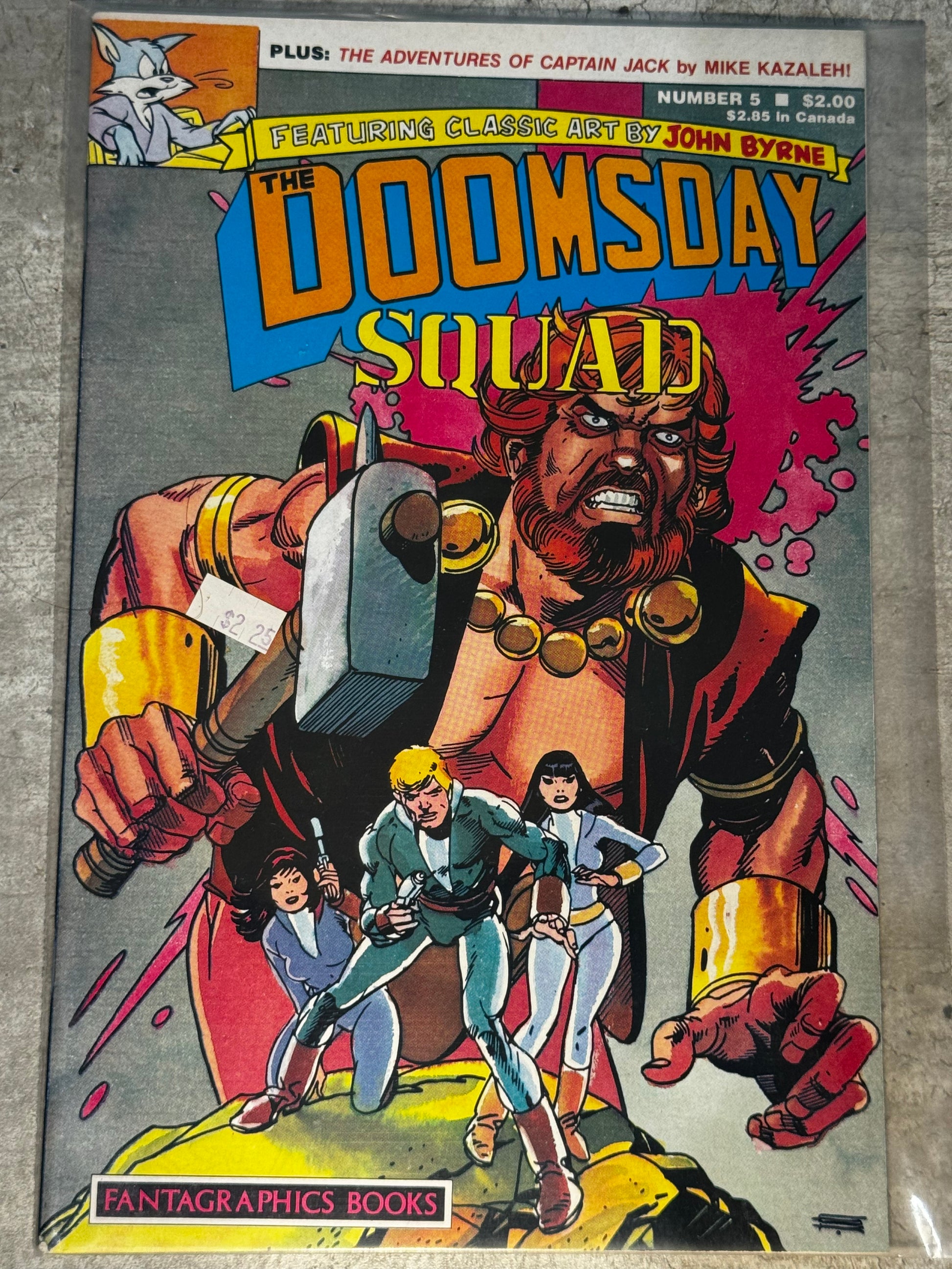 1987 - Fantagraphics - Doomsday Squad #5 - VF+ - Eng 1