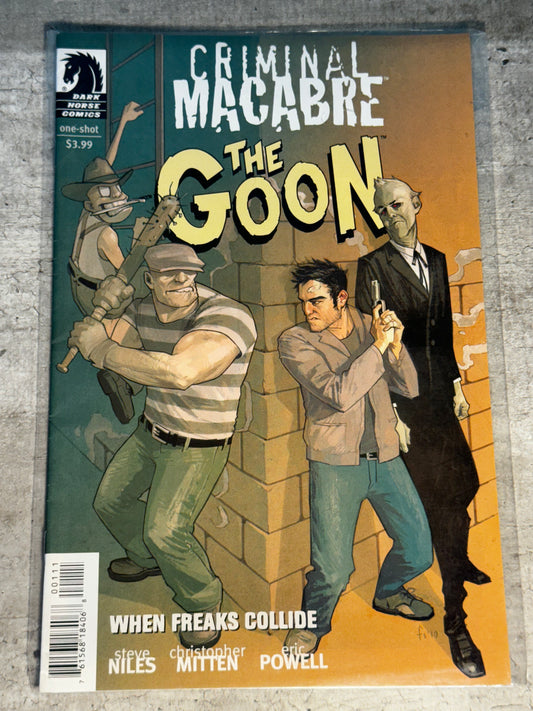 2011 - Dark Horse Comics - Criminal Macabre / The Goon: When Freaks Collide # Var. A - NM+ - Eng 1