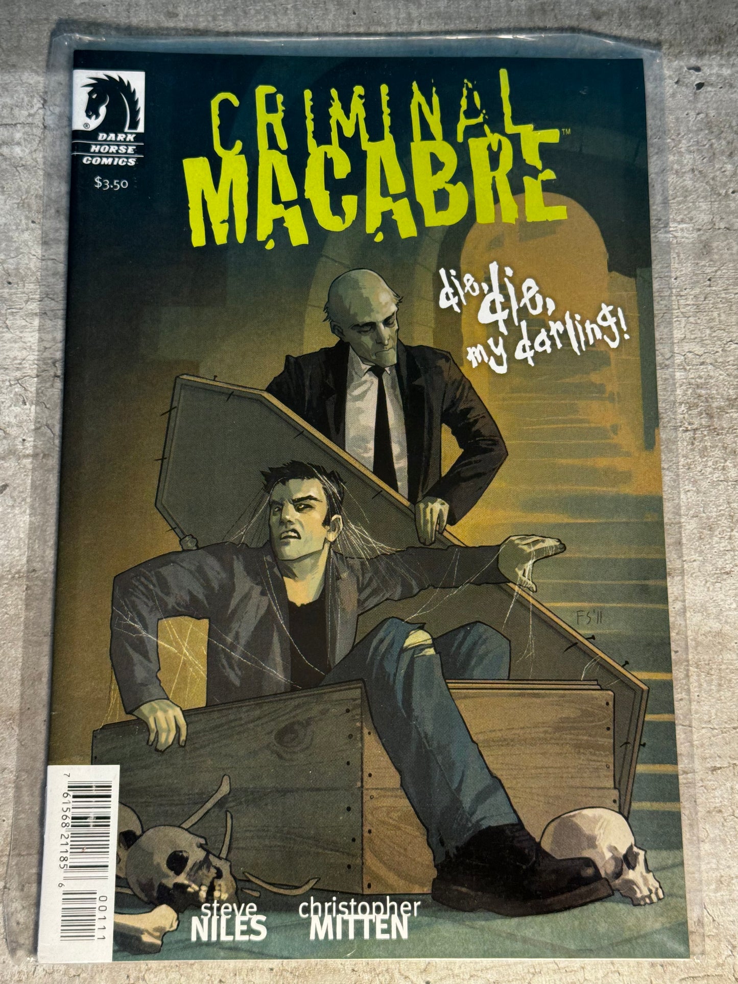 2012 - Dark Horse Comics - Criminal Macabre: Die, Die, My Darling # - NM+ - Eng 1