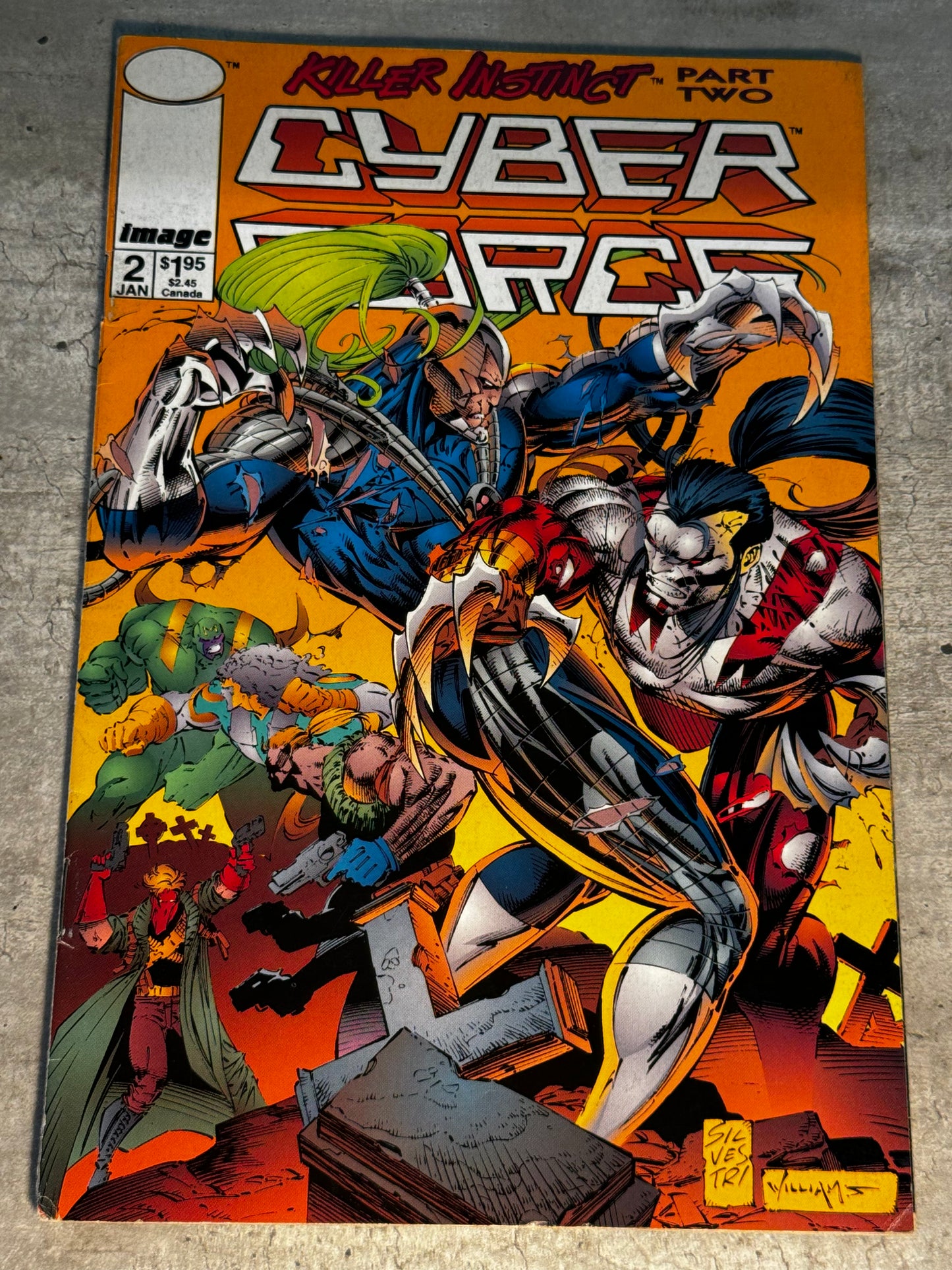 1994 - Image Comics - Cyberforce, Vol. 2 #2 Var. A - NM- - Eng 1