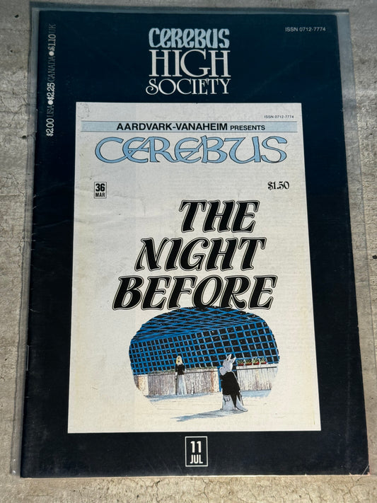 1990 - Aardvark-Vanaheim - Cerebus: High Society #11 - VF/NM - Eng 1