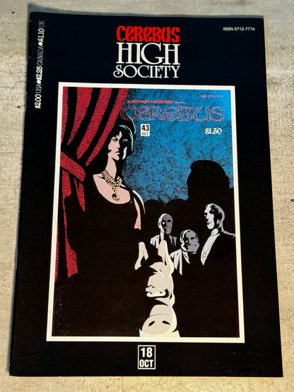 1990 - Aardvark-Vanaheim - Cerebus: High Society #18 - VF/NM - Eng 1