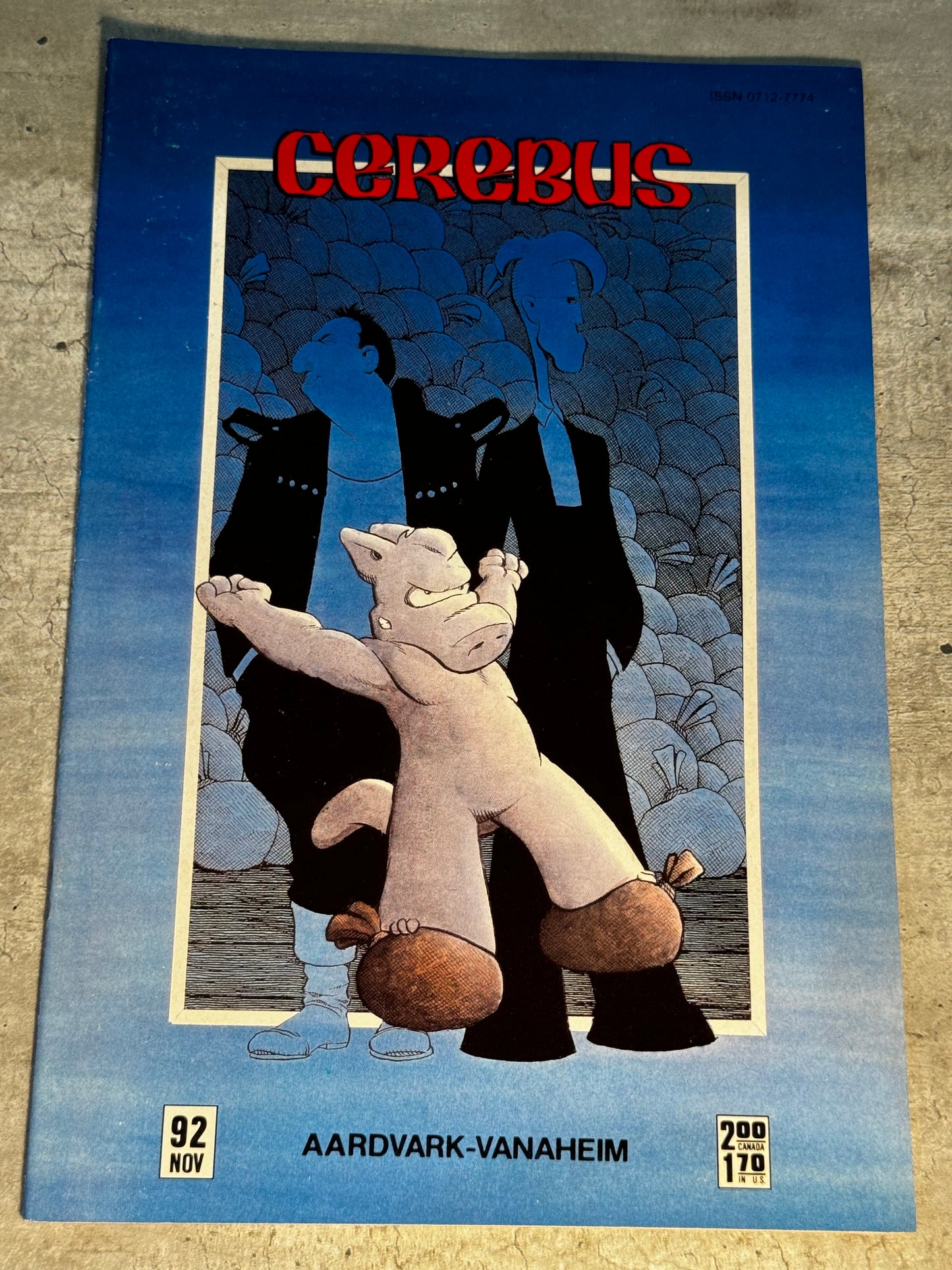 1986 - Aardvark-Vanaheim - Cerebus the Aardvark #92 - NM - Eng 1