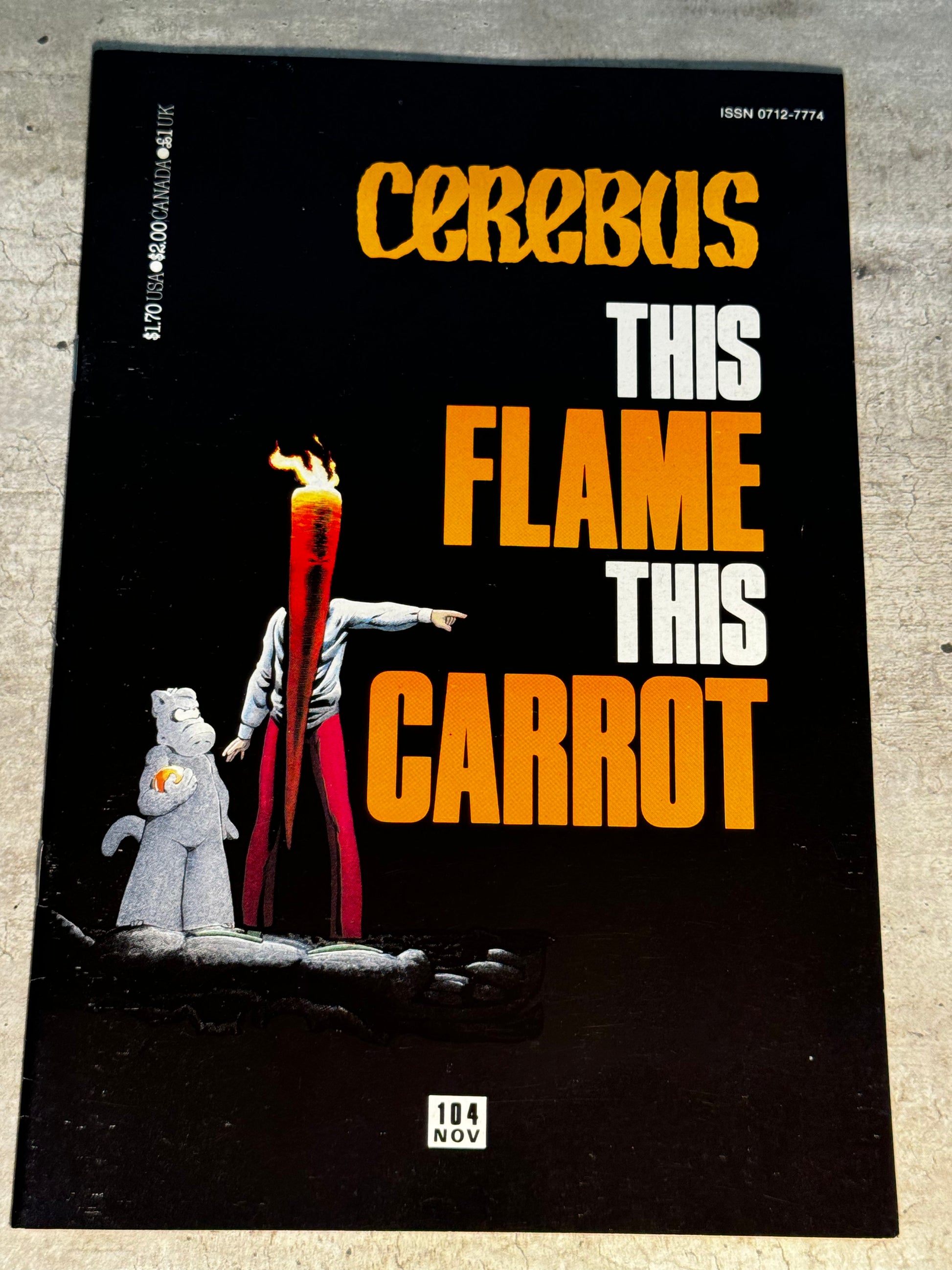 1987 - Aardvark-Vanaheim - Cerebus the Aardvark #104 - NM - Eng 1