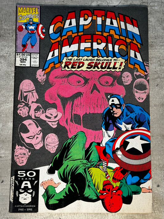 1991 - Marvel Comics - Captain America, Vol. 1 #394 Var. A - VF - Eng 1