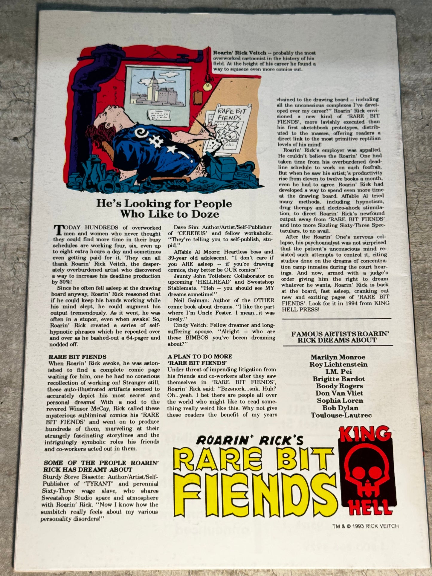 1994 - Aardvark-Vanaheim - Cerebus the Aardvark #182 - NM - Eng 2