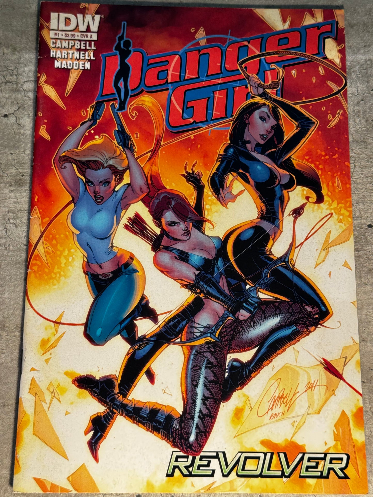 2012 - IDW Publishing - Danger Girl: Revolver #1 Var. A - NM+ - Eng 1