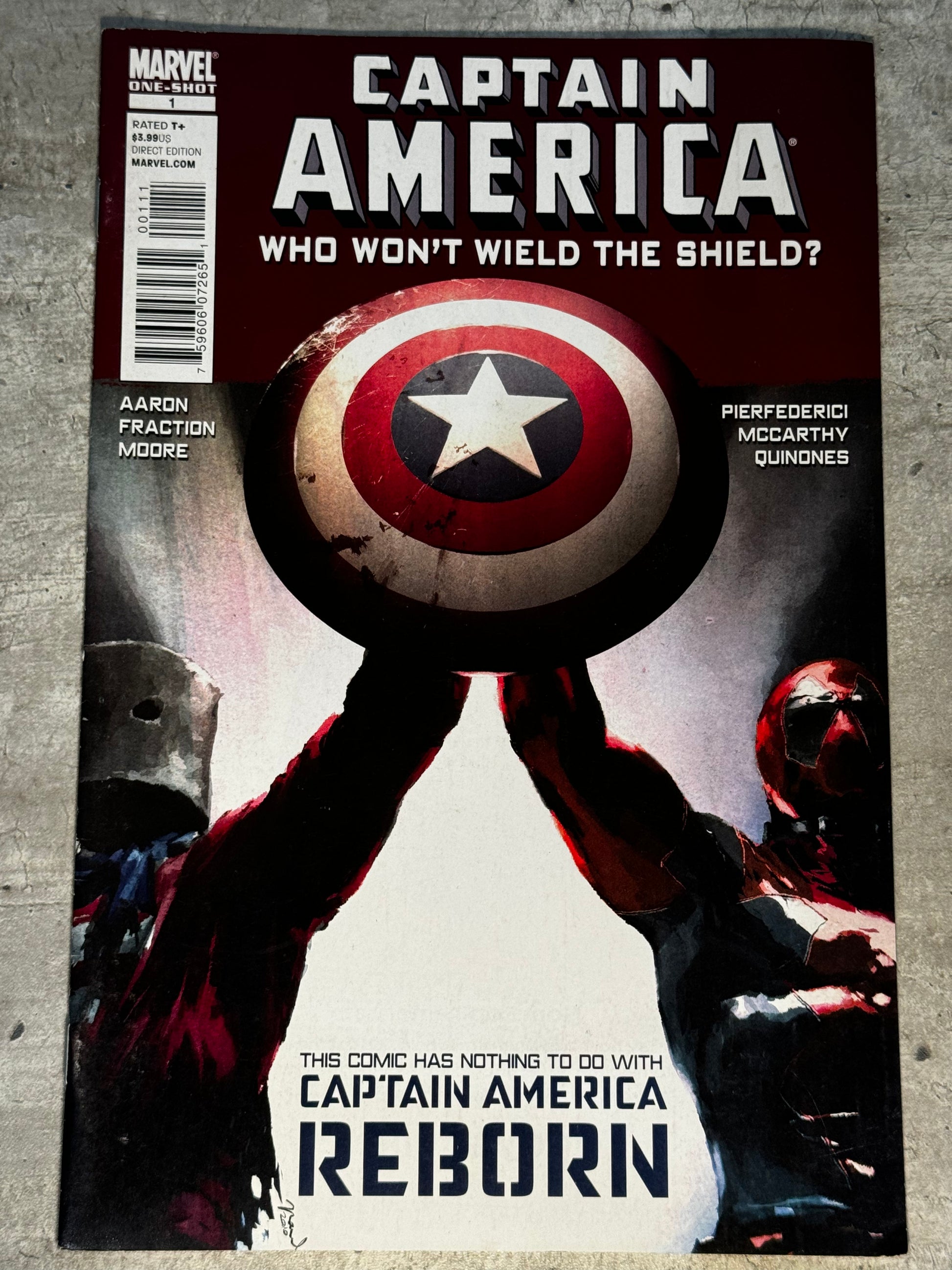 2010 - Marvel Comics - Captain America: Who Won't Wield The Shield #1 Var. A - NM+ - Eng 1