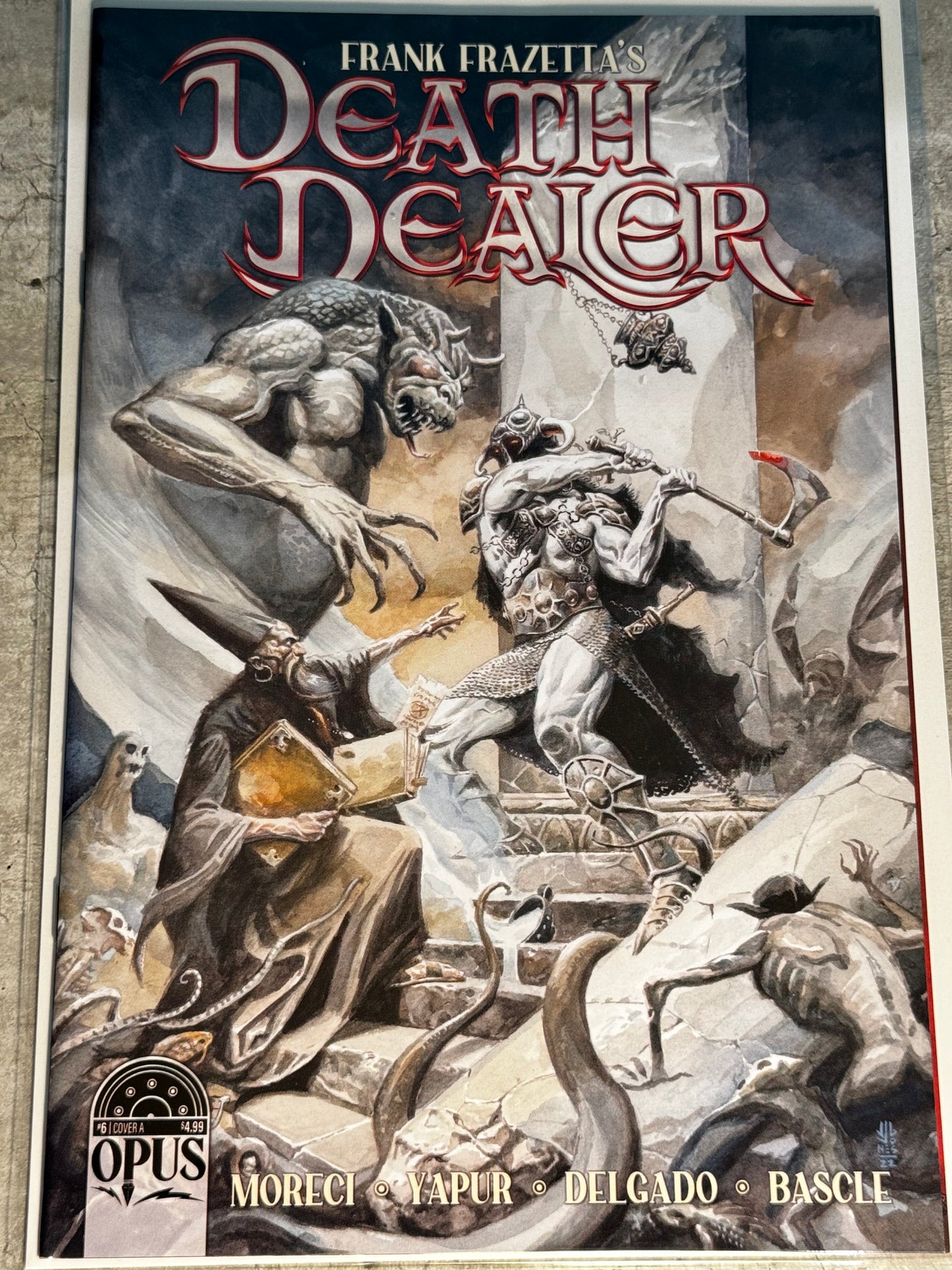 2022 - Opus Comics - Frank Frazetta's Death Dealer (Opus) #6 Var. A - M - Eng 1