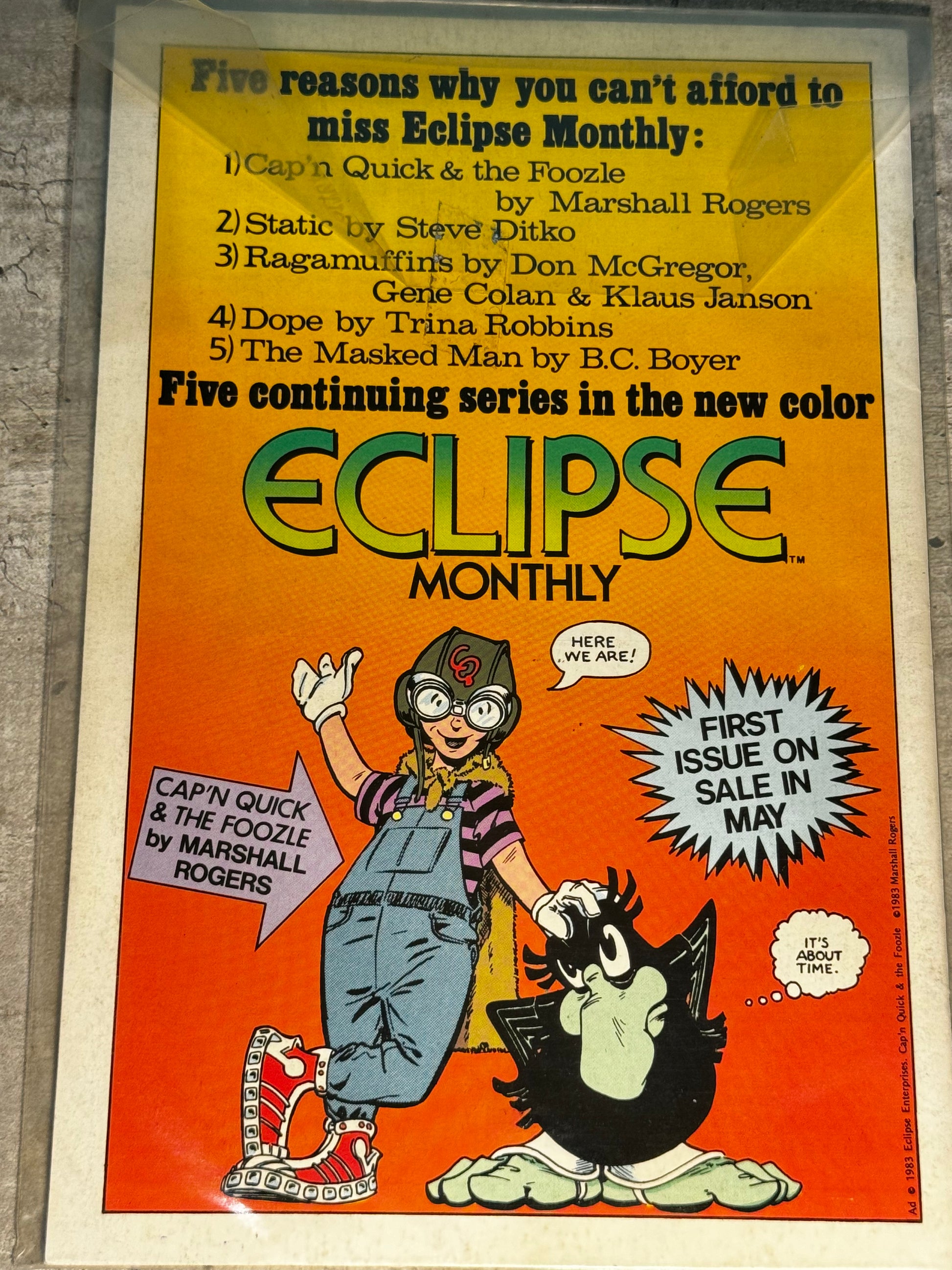 1983 - Eclipse Comics - DNAgents #2 - NM+ - Eng 2