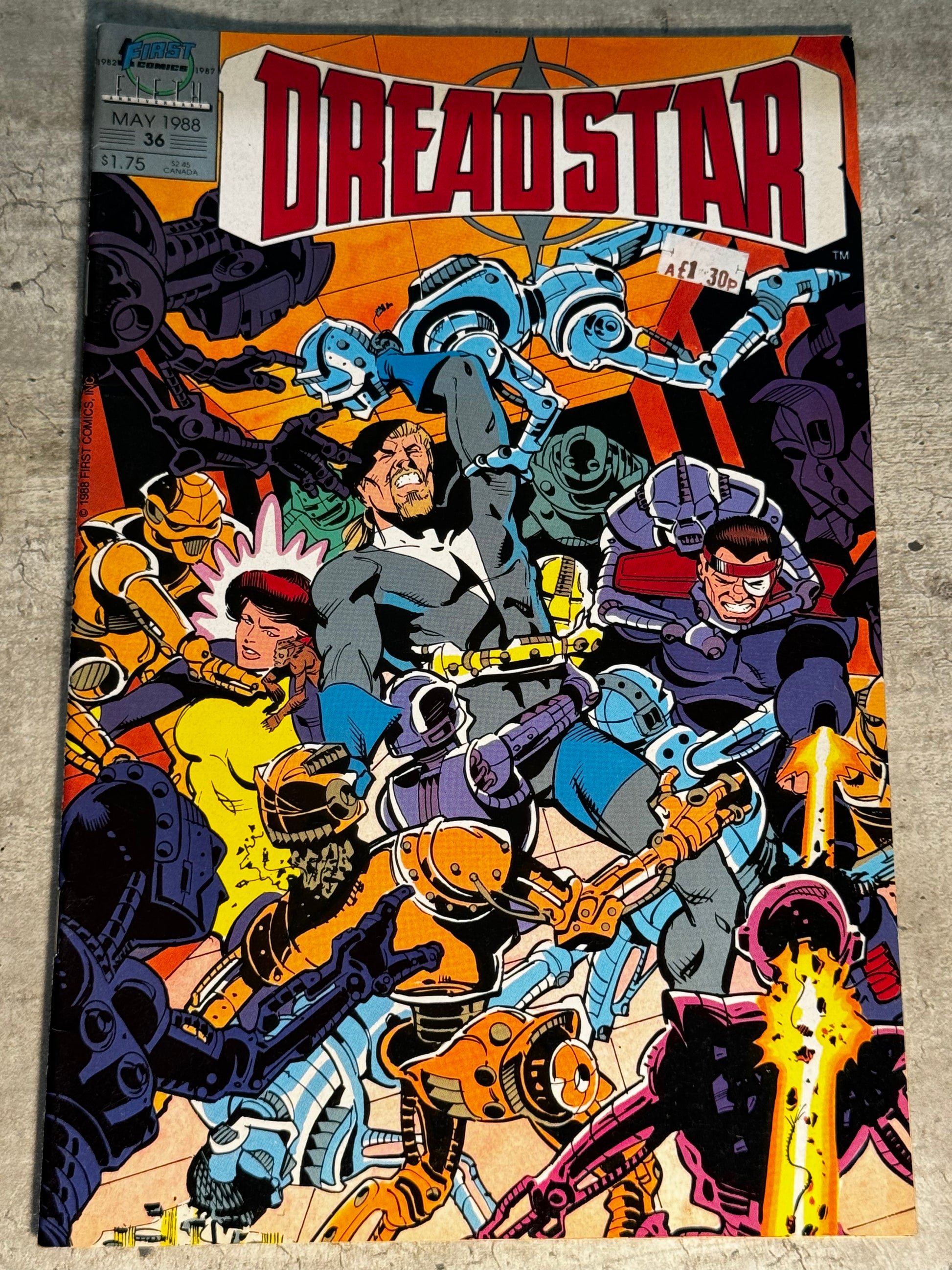 1988 - First Comics - Dreadstar (First Comics), Vol. 1 #36 - NM- - Eng 1