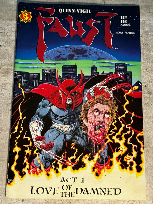 1989 - Northstar Publishing - Faust, Vol. 1 #1 Var. B - NM+ - Eng 1