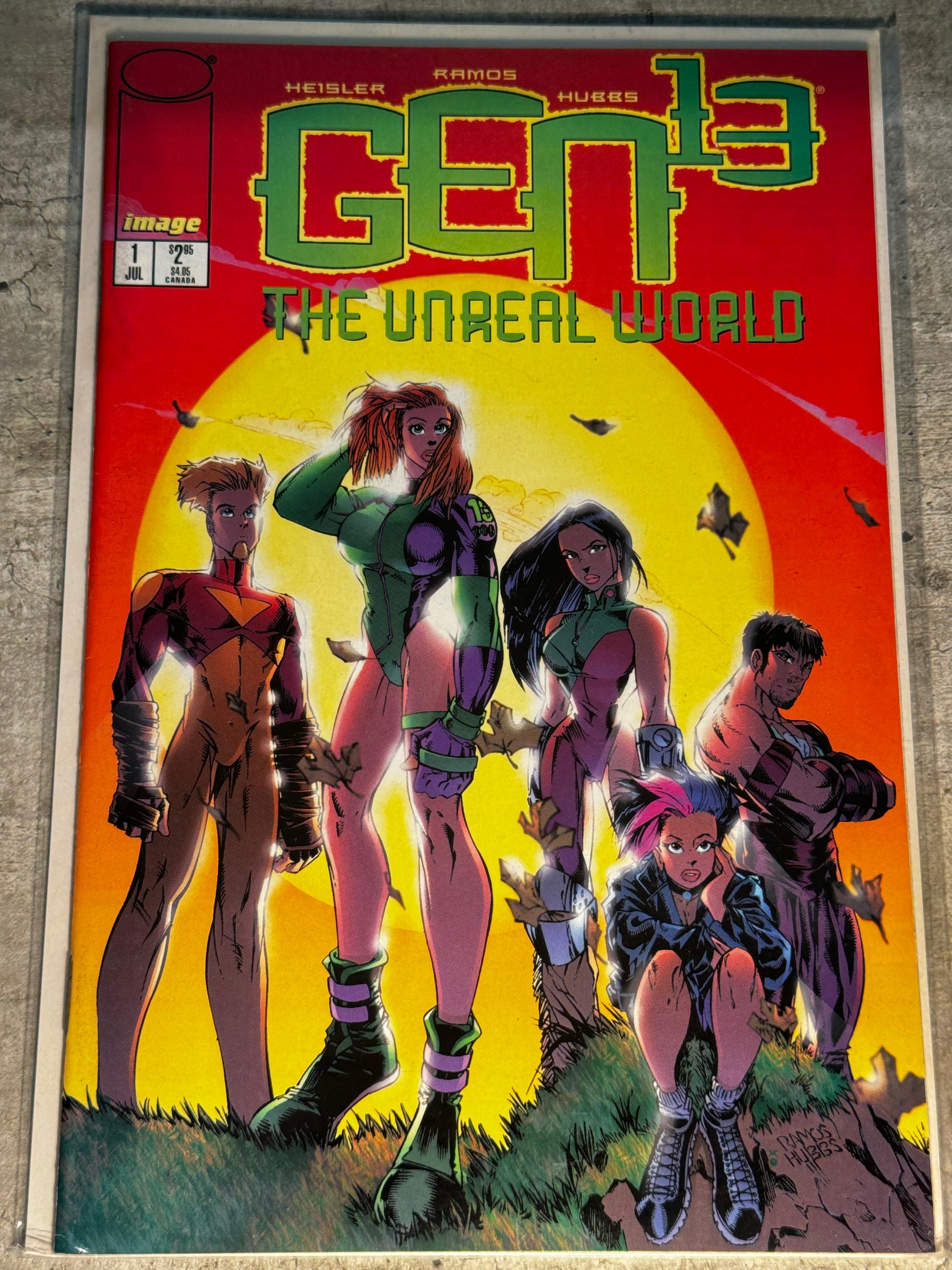 1996 - Image Comics - Gen 13: The Unreal World #1 Var. A - NM+ - Eng 1