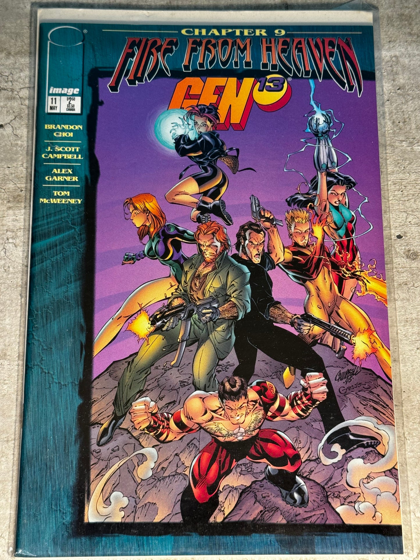 1996 - Image Comics - Gen 13, Vol. 2 (1995-2002) #11 Var. B - NM+ - Eng 1