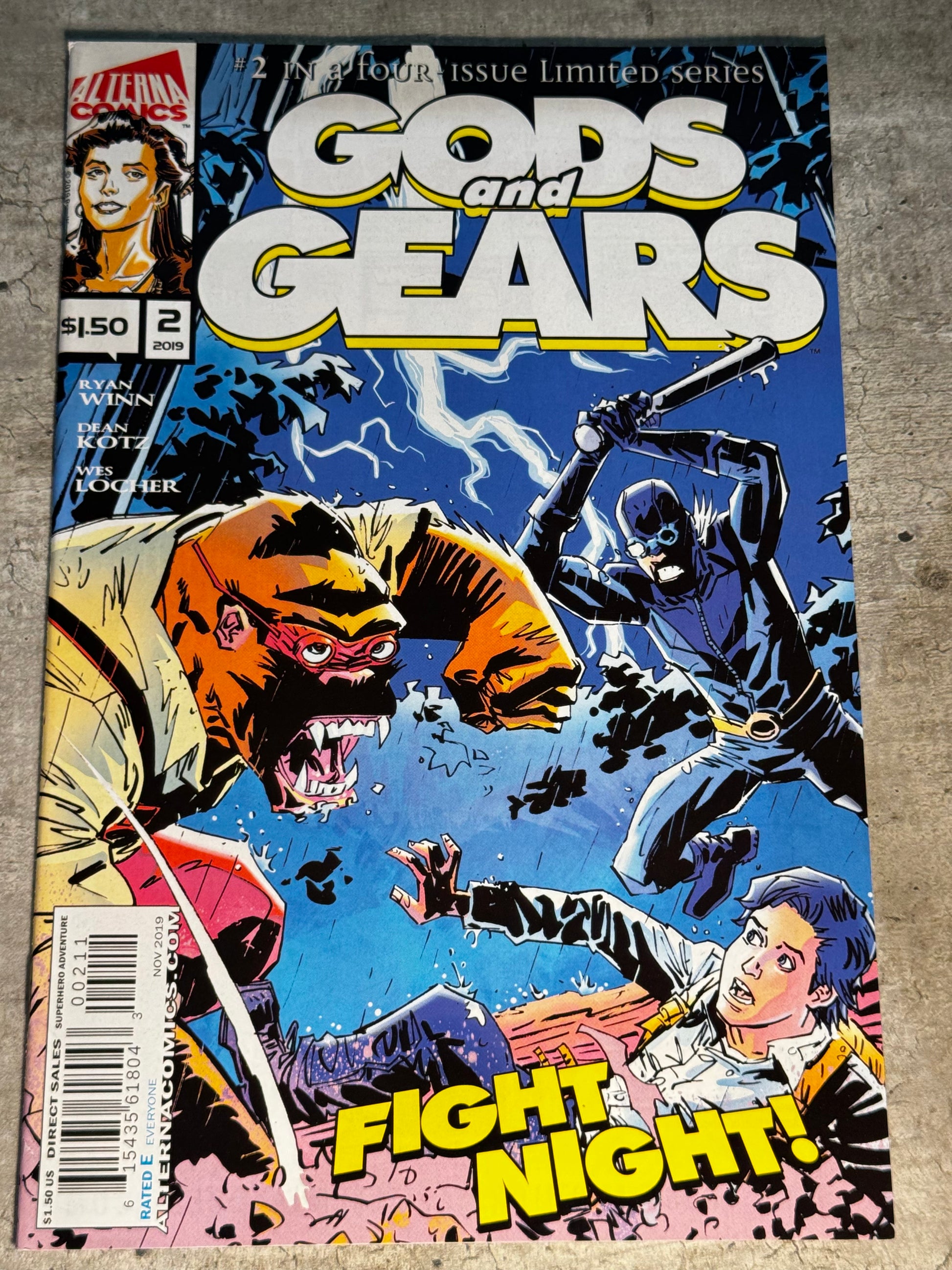 2019 - Alterna Comics Inc - Gods And Gears #2 - NM+ - Eng 1