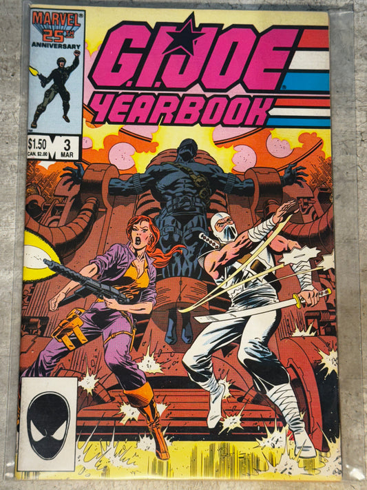 1986 - Marvel Comics - G.I. Joe: A Real American Hero Yearbook #3 Var. A - VF+ - Eng 1