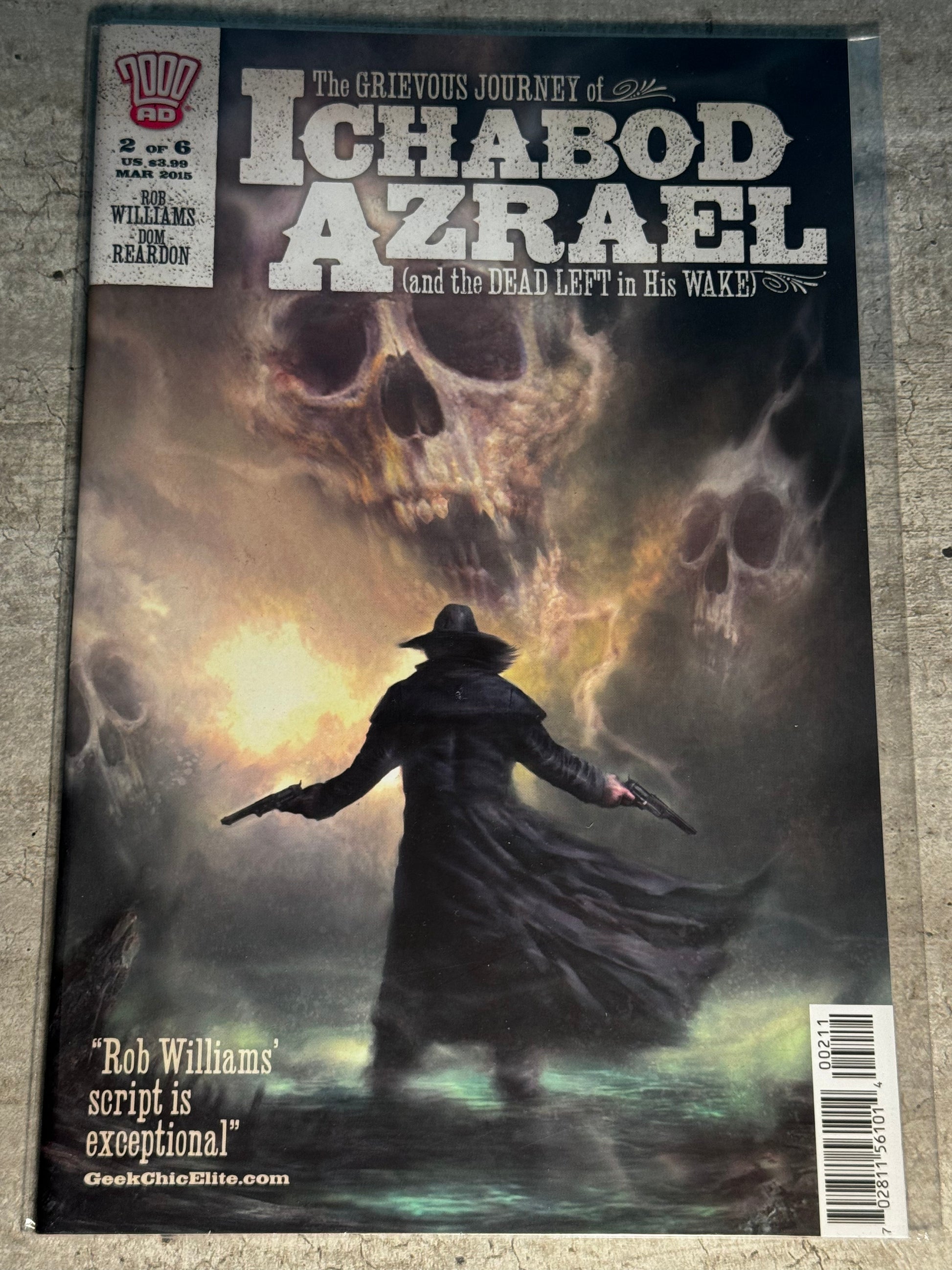 2015 - Rebellion - The Grievous Journey Of Ichabod Azrael #2 Var. A - NM+ - Eng 1