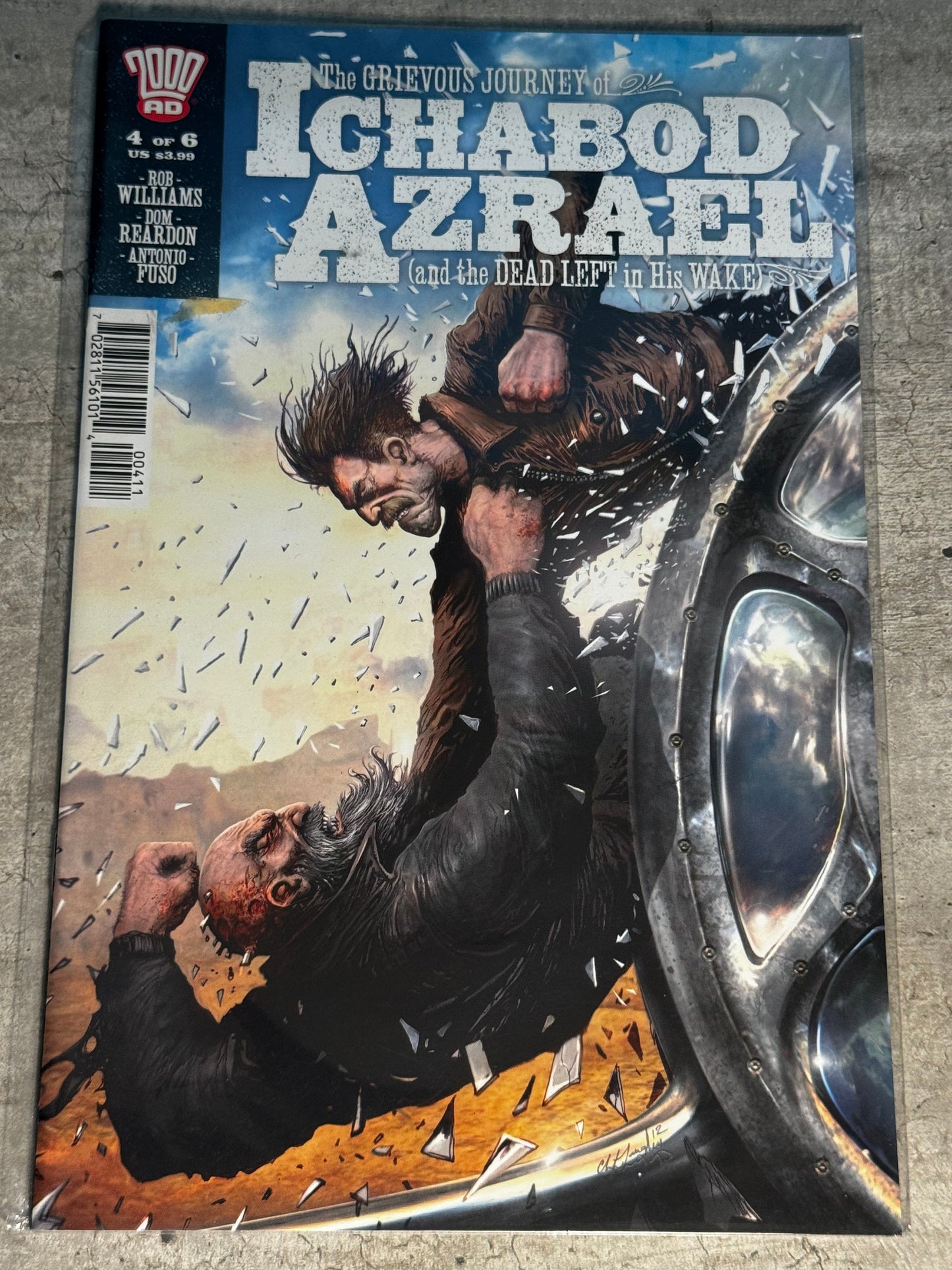 2015 - Rebellion - The Grievous Journey Of Ichabod Azrael #4 - NM+ - Eng 1