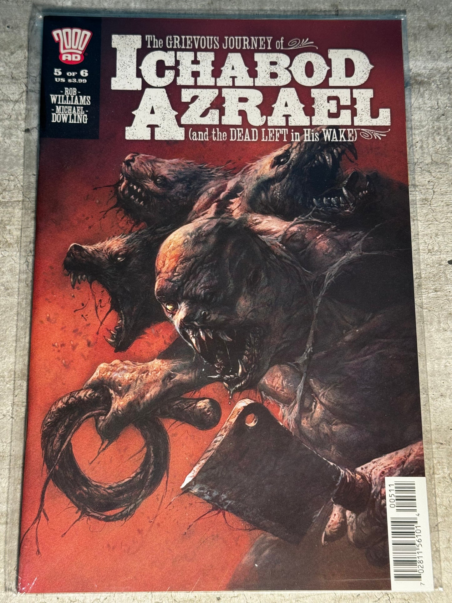 2015 - Rebellion - The Grievous Journey Of Ichabod Azrael #5 - NM+ - Eng 1