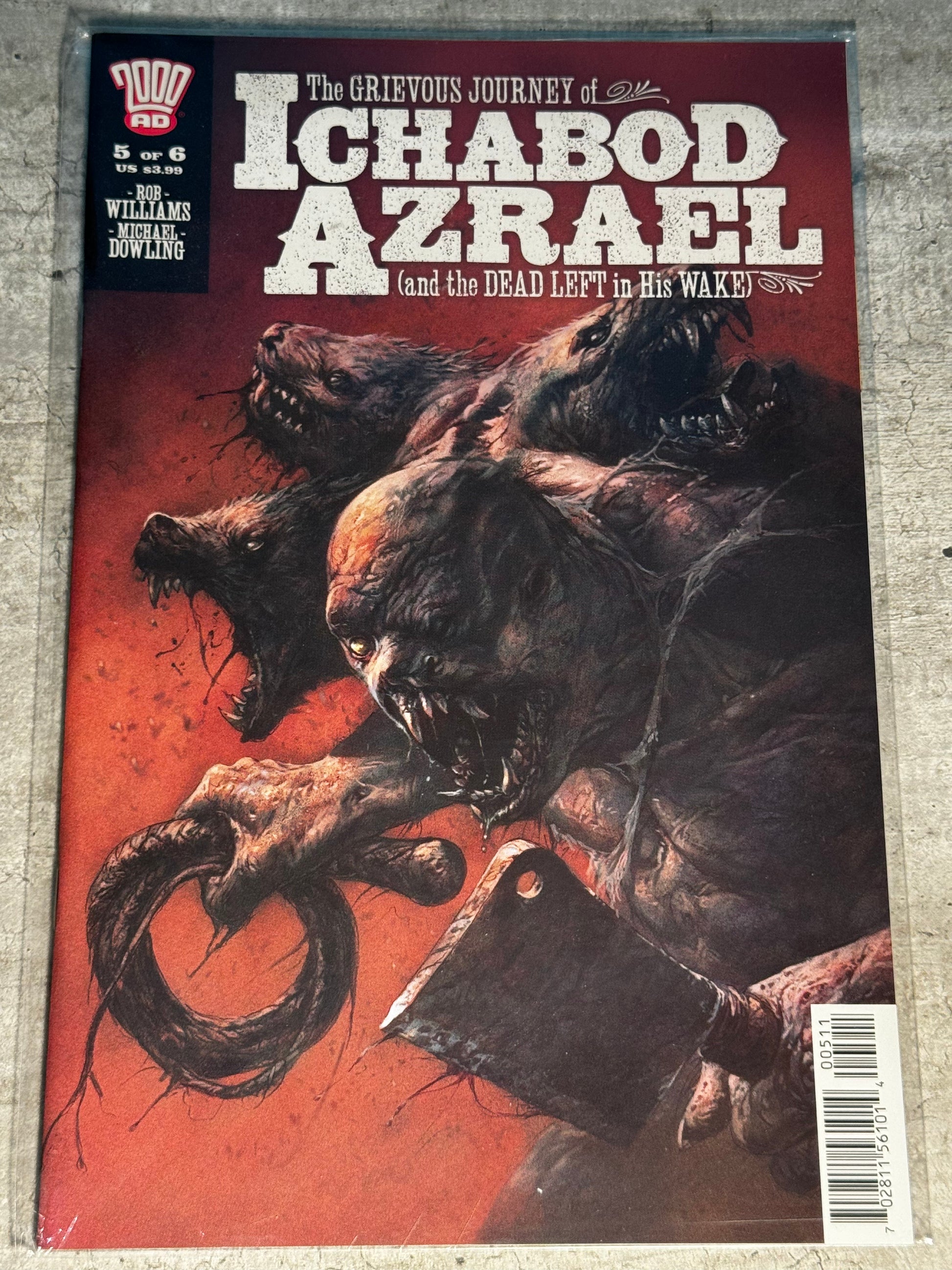 2015 - Rebellion - The Grievous Journey Of Ichabod Azrael #5 - NM+ - Eng 1