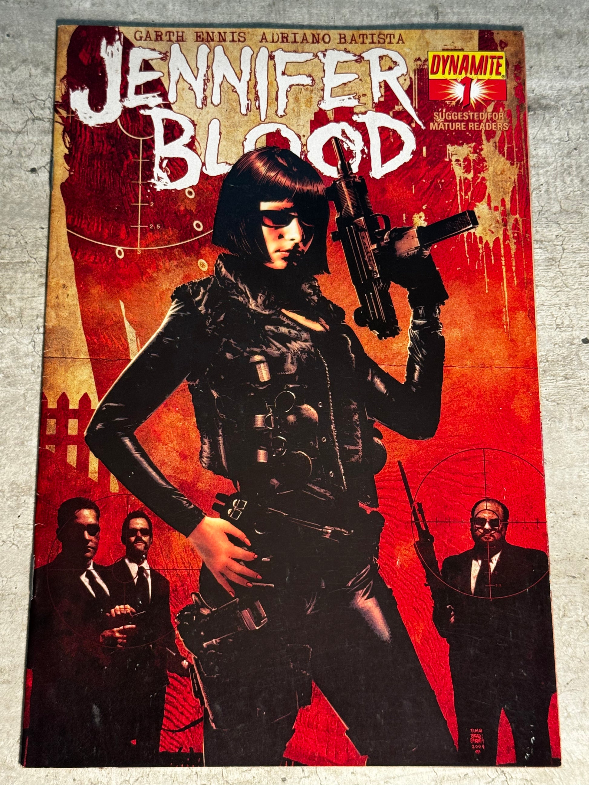 2011 - Dynamite Entertainment - Jennifer Blood, Vol. 1 #1 Var. A - NM+ - Eng 1