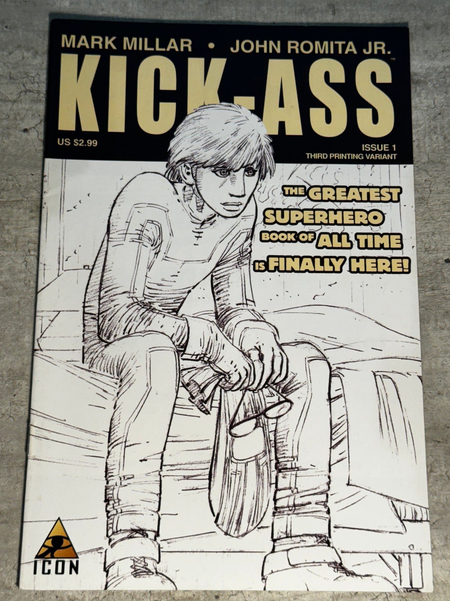 2008 - Marvel Comics - Kick-Ass, Vol. 1 #1 Var. F - NM+ - Eng 1