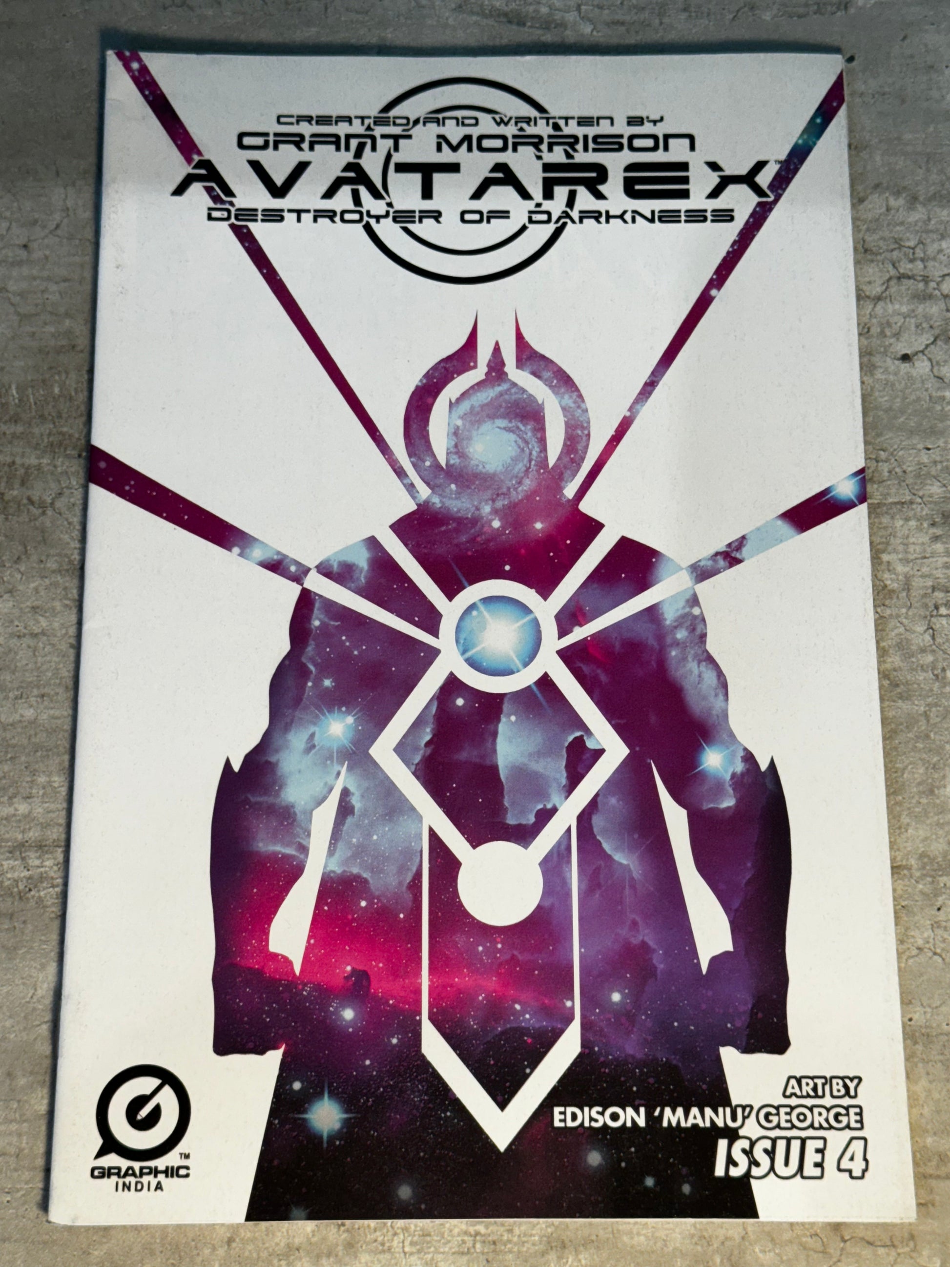 2017 - Graphic India - Grant Morrison's Avatarex #4 Var. A - NM+ - Eng 1