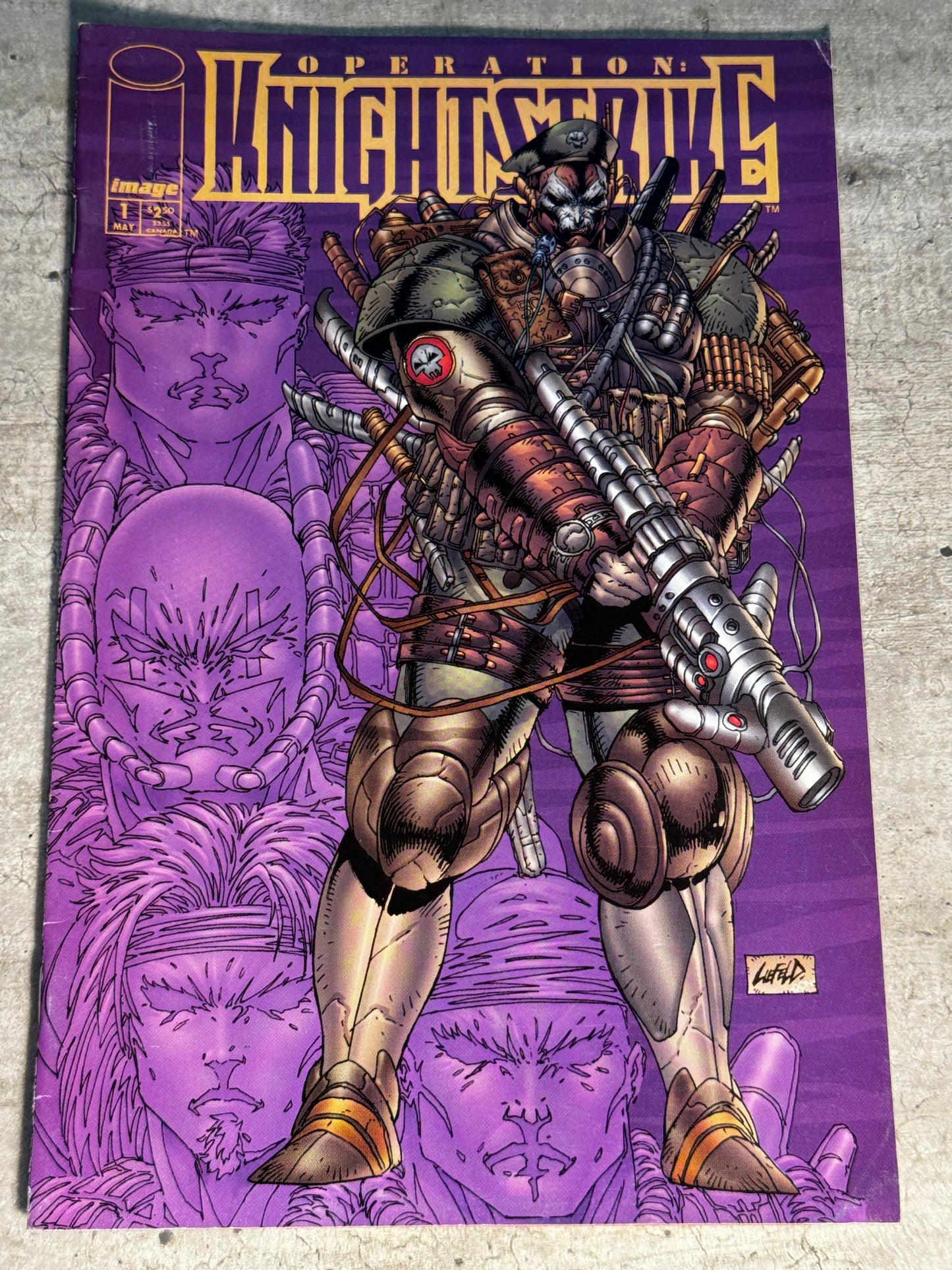 1995 - Image Comics - Operation Knightstrike #1 Var. A - NM+ - Eng 1