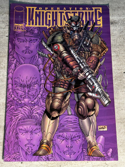 1995 - Image Comics - Operation Knightstrike #1 Var. A - NM+ - Eng 1