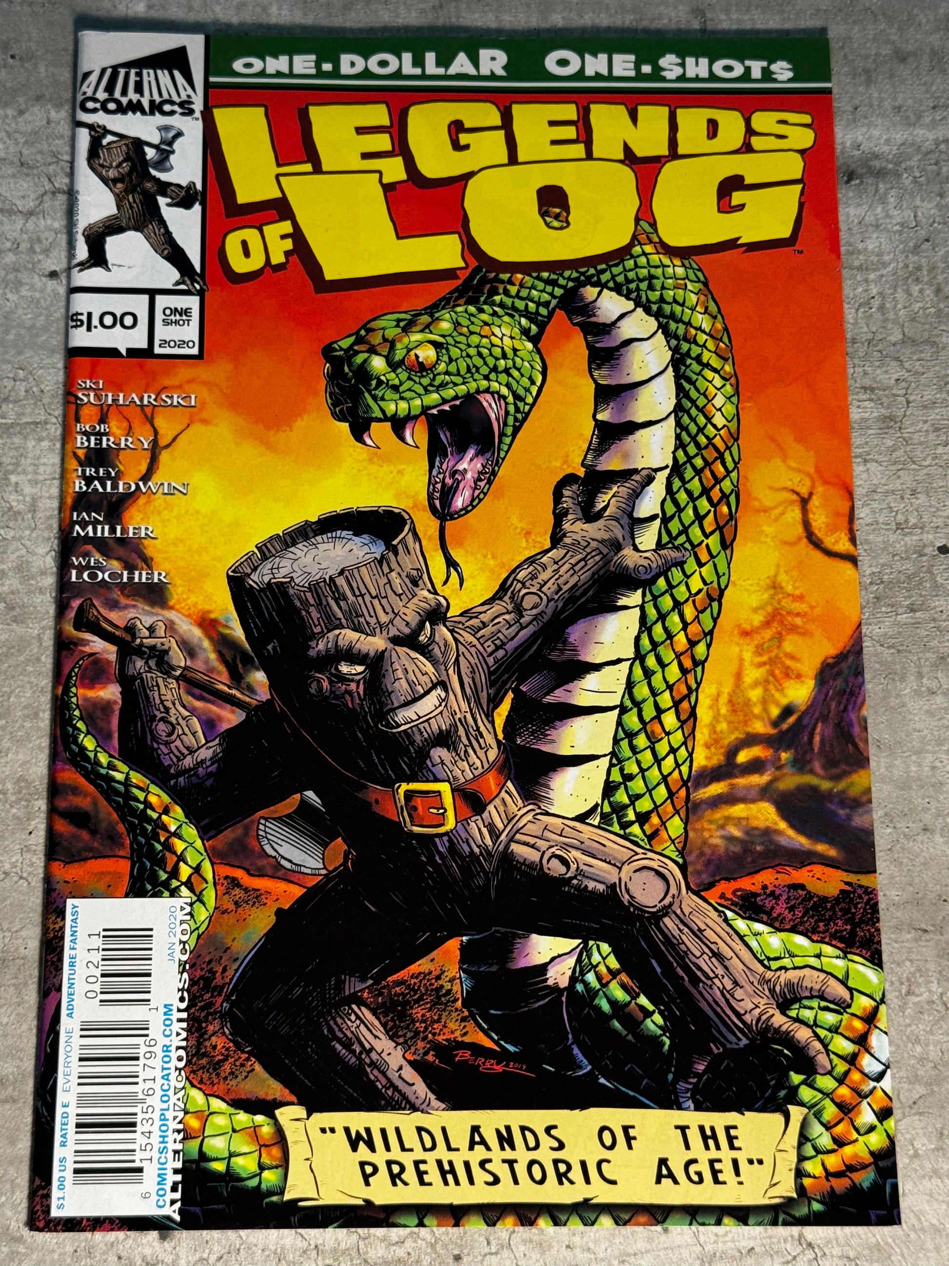 2020 - Alterna Comics Inc - Legends Of Log #1 - NM+ - Eng 1