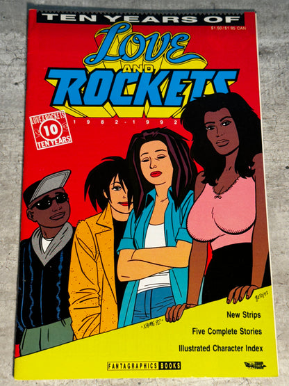 1992 - Fantagraphics - Ten Years Of Love And Rockets # - NM+ - Eng 1