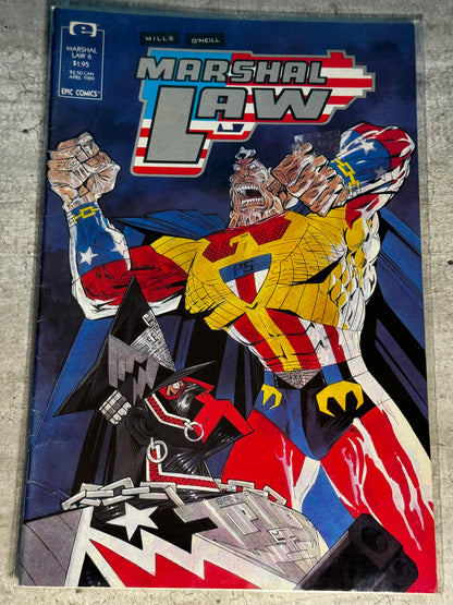 1989 - Marvel Comics - Marshal Law #6 - NM+ - Eng 1