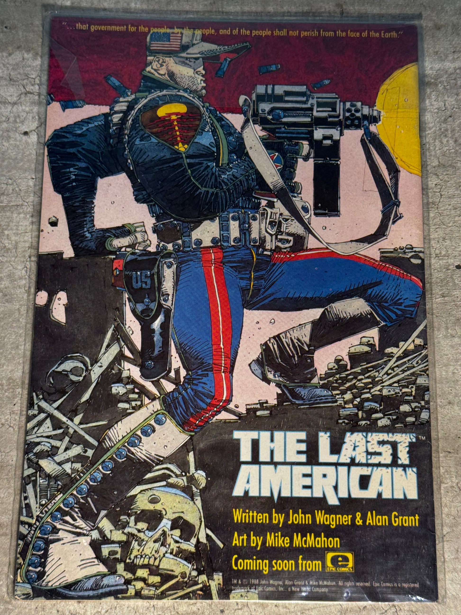 1989 - Marvel Comics - Marshal Law #6 - NM+ - Eng 2