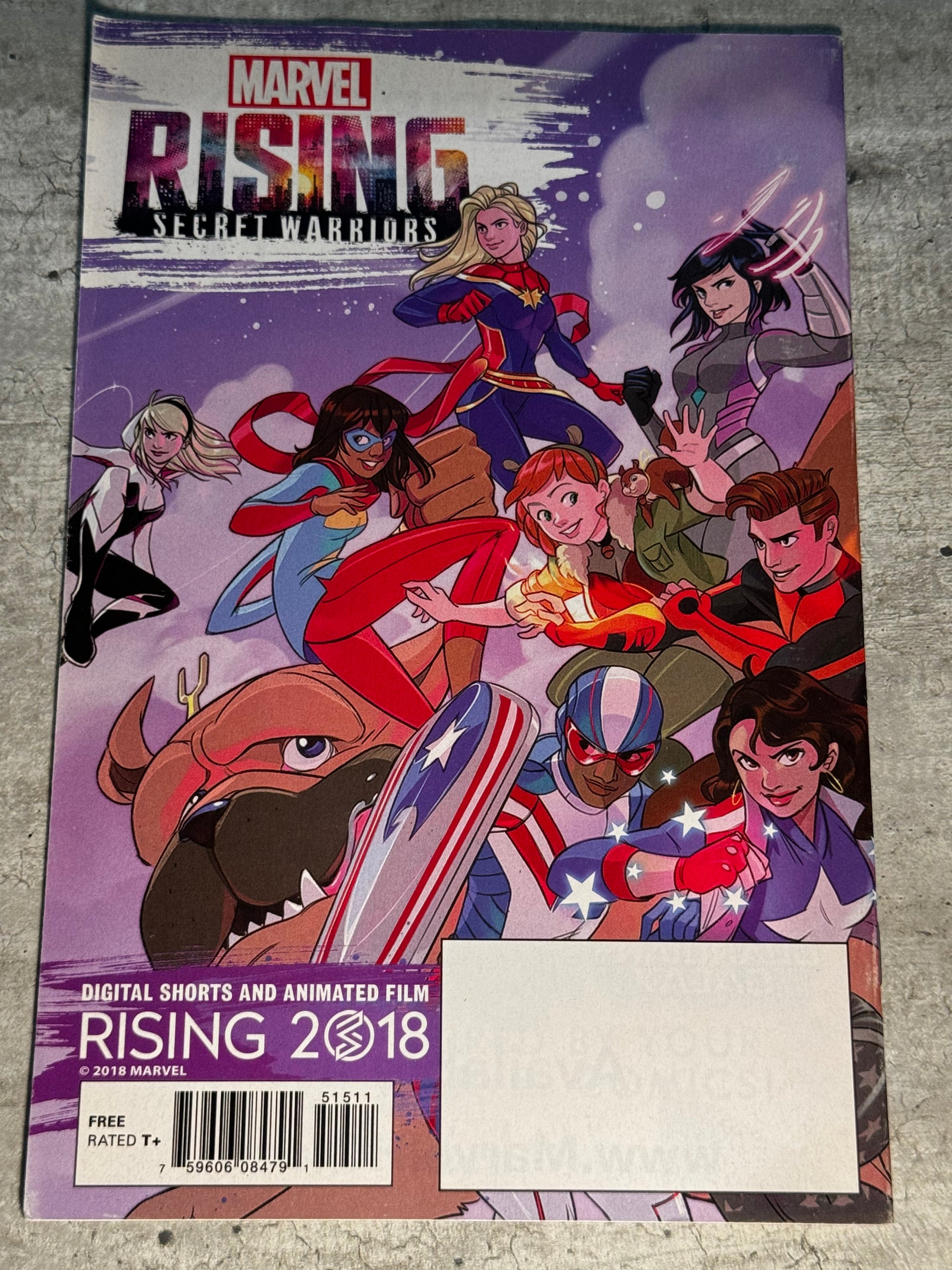 2018 - Marvel Comics - Marvel Rising: Alpha, Vol. 1 #0 - NM+ - Eng 2